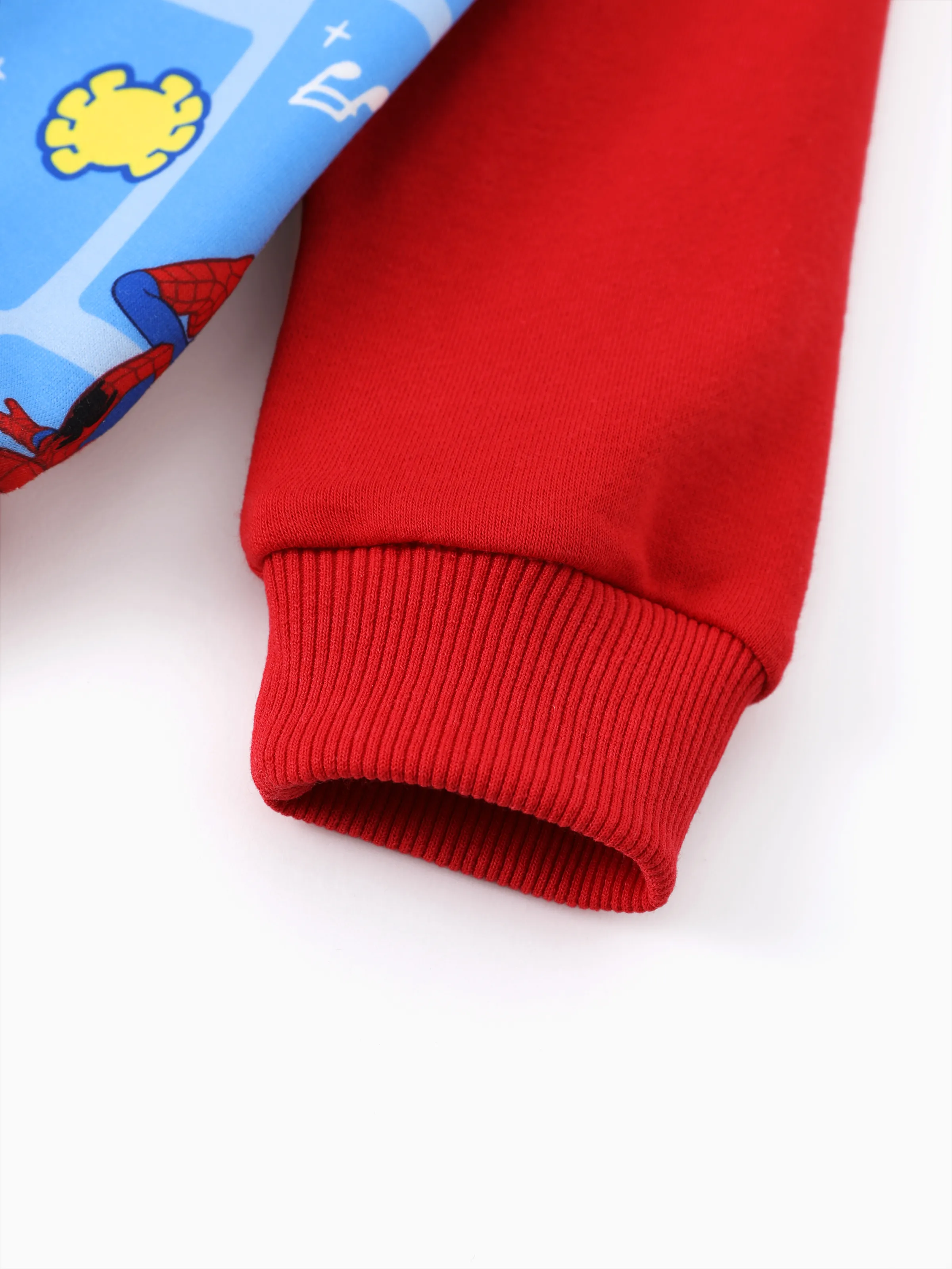 Marvel Toddler Boy Spider-Man Hoodie Sweatshirt Red - Image 5