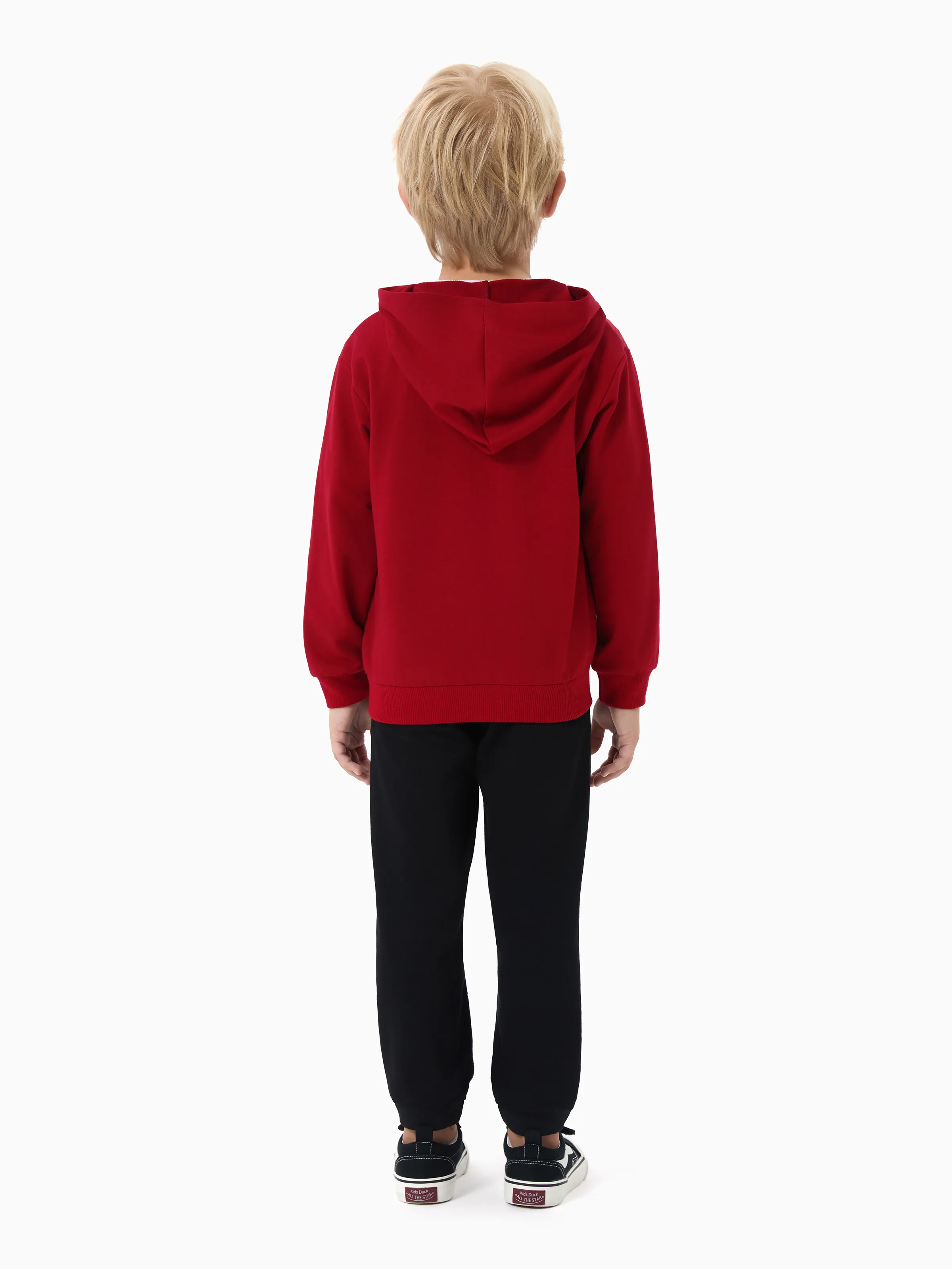Marvel Toddler/Kid Boy Spider-Man Hooded Jacket Burgundy - Image 3