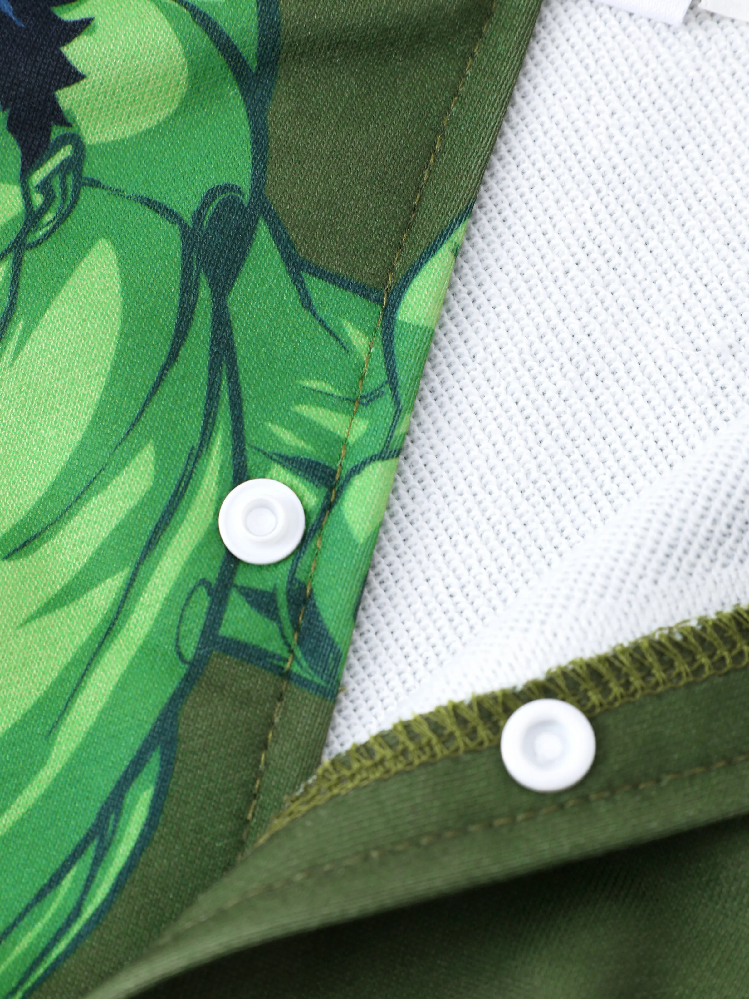 Marvel Toddler/Kids Boy Green Hulk Colorblock Bomber Jacket Green - Image 5
