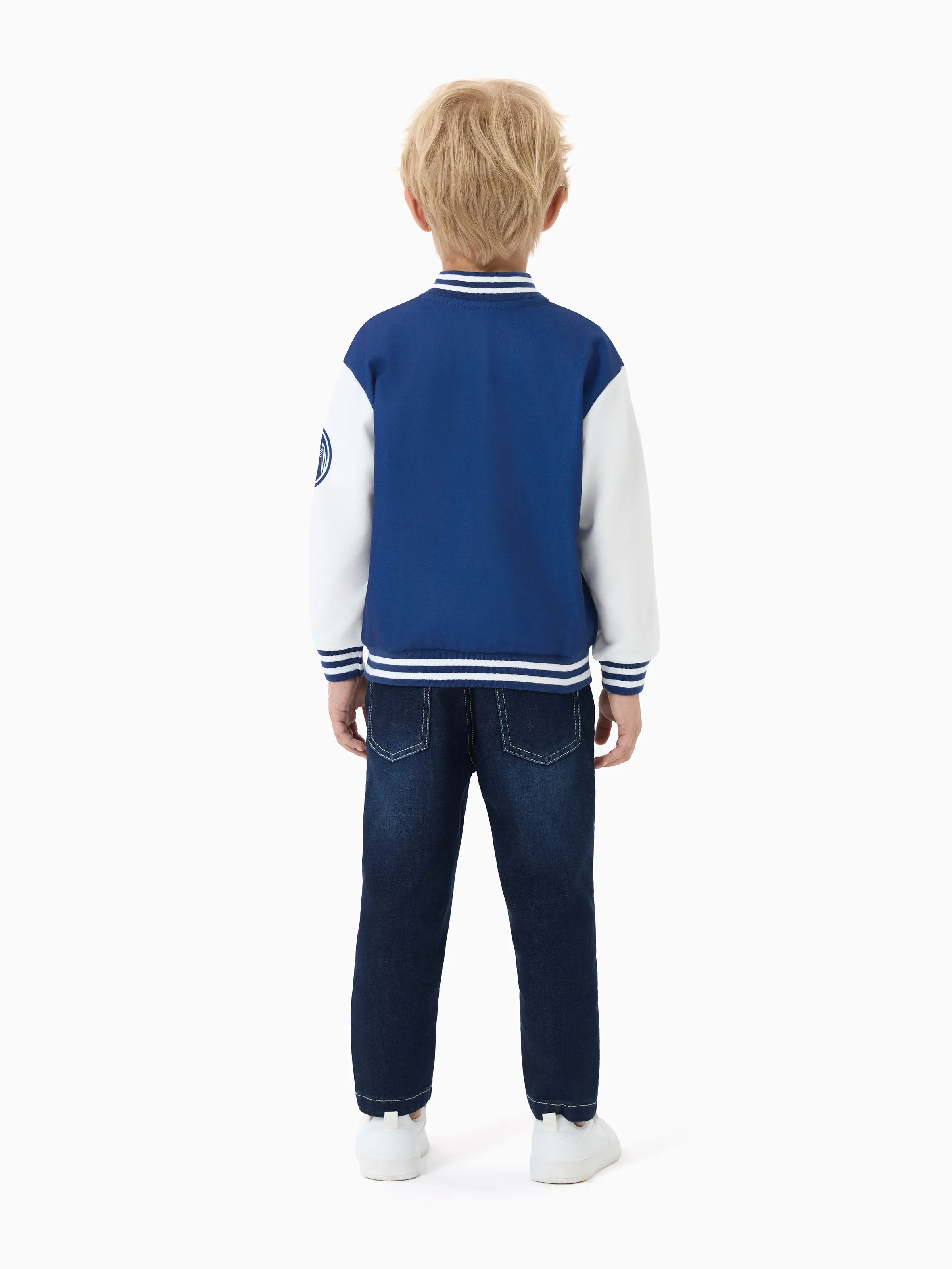 Marvel Toddler/Kids Boy Venom Colorblock Character Graphic Bomber Jacket Deep Blue - Image 5