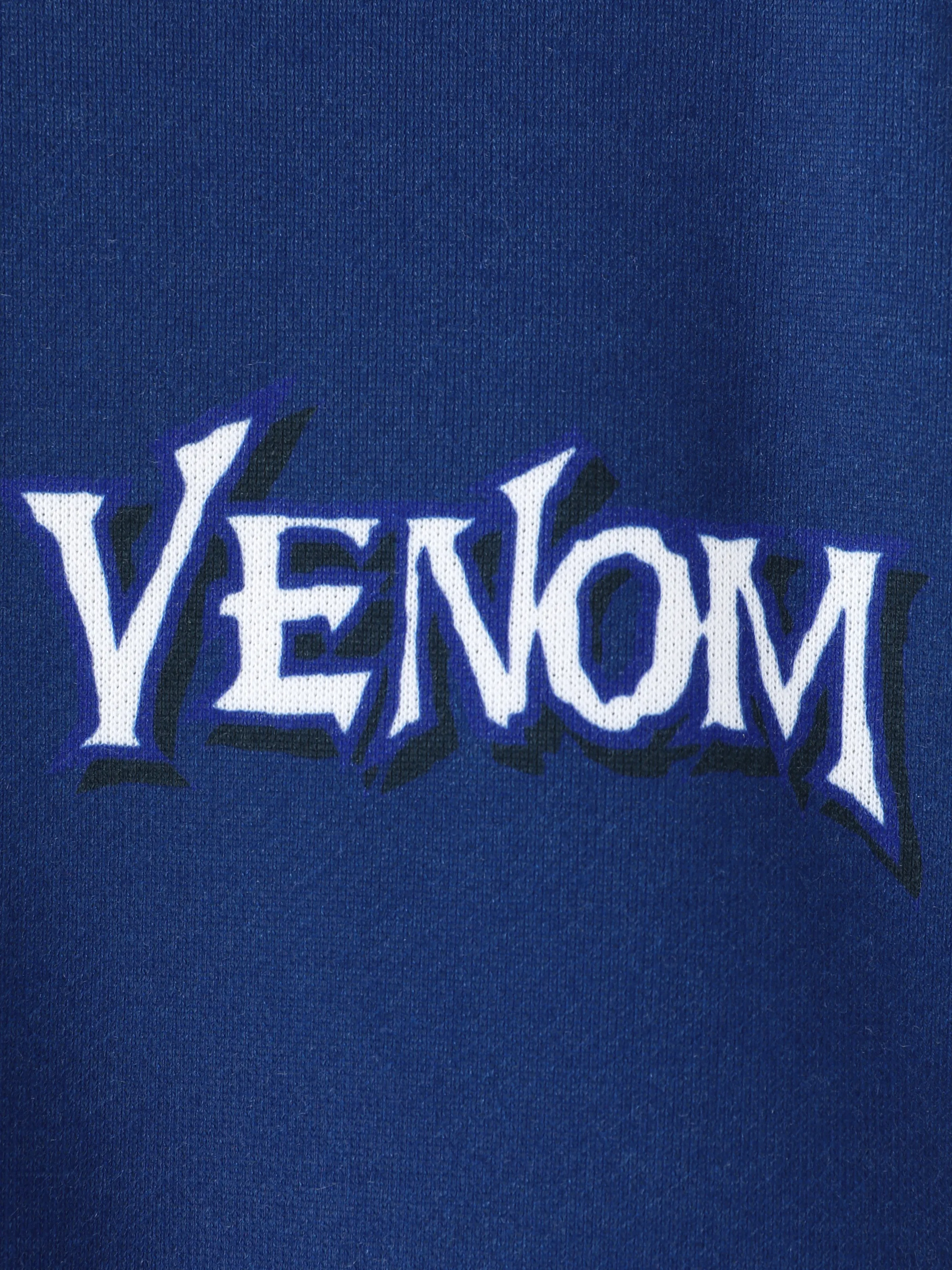 Marvel Toddler/Kids Boy Venom Colorblock Character Graphic Bomber Jacket Deep Blue - Image 9