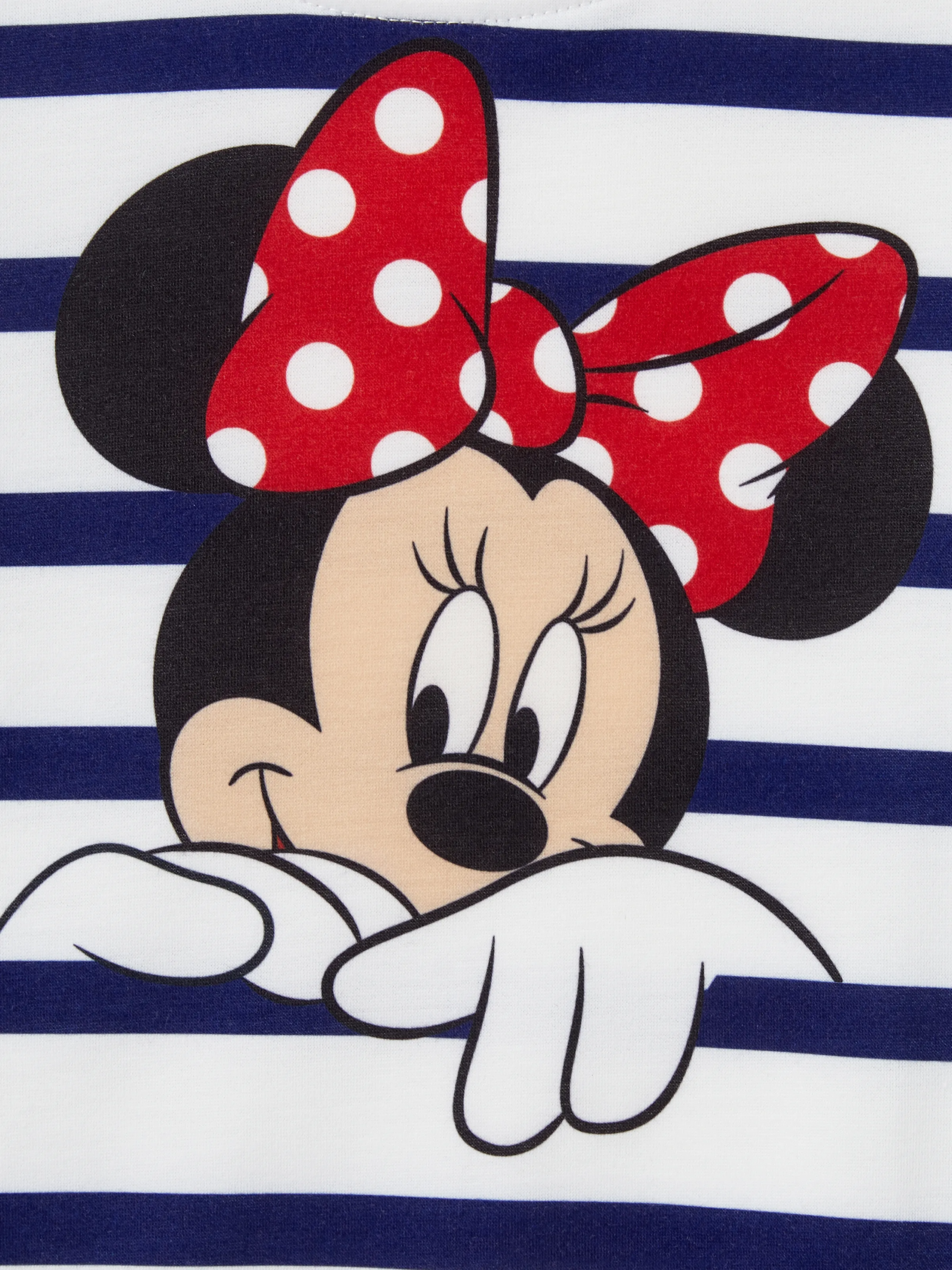 Disney Mickey and Friends Mommy and Me Family Matching Stripe & Character Print Short-sleeve Naia™Dresses and T-shirts Sets COLOREDSTRIPES - Image 11