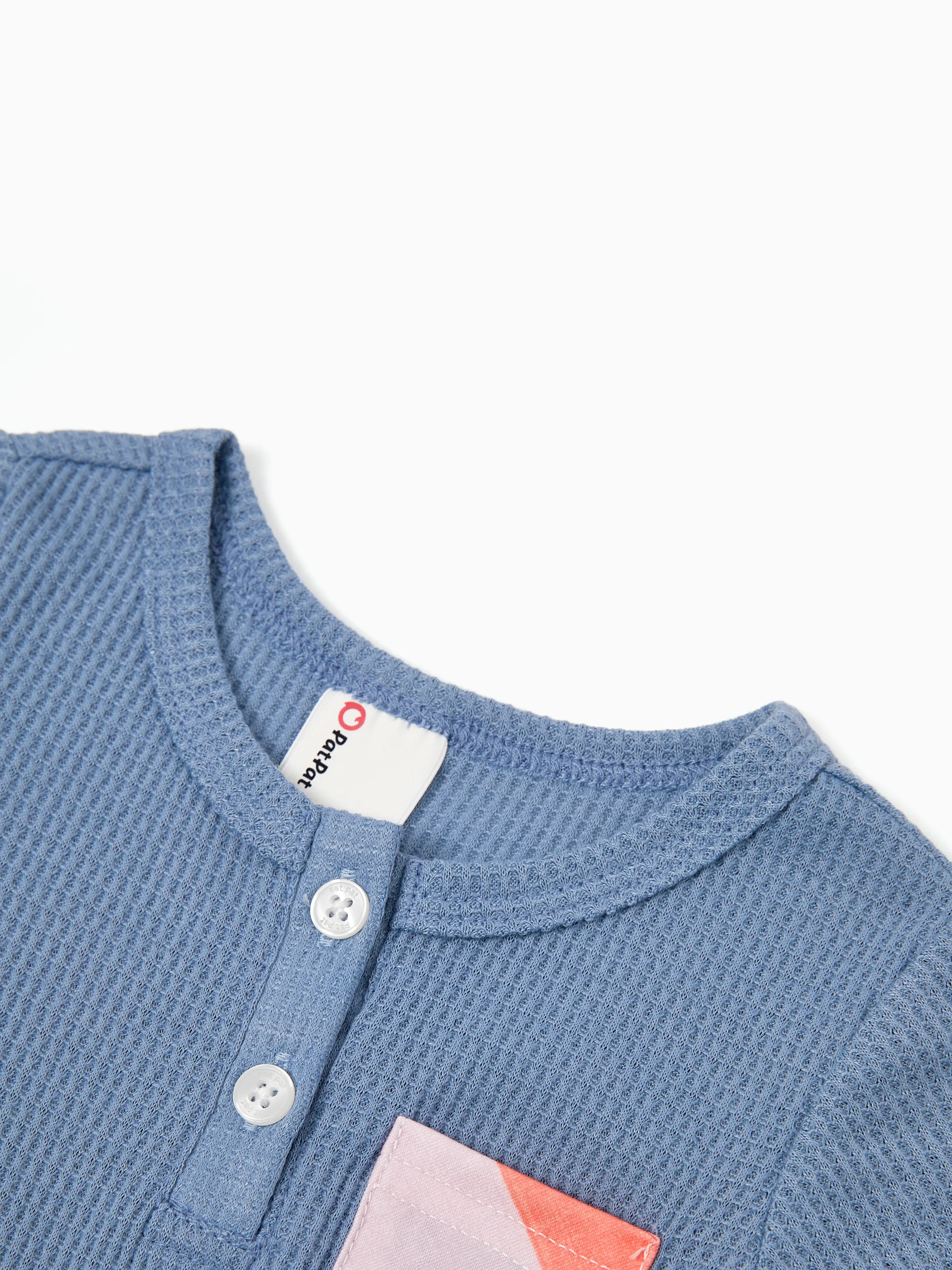 Mommy and Me Family Matching Blue Short-sleeve Tee or Colorful Stripe Camisole Dress Multi-color - Image 15
