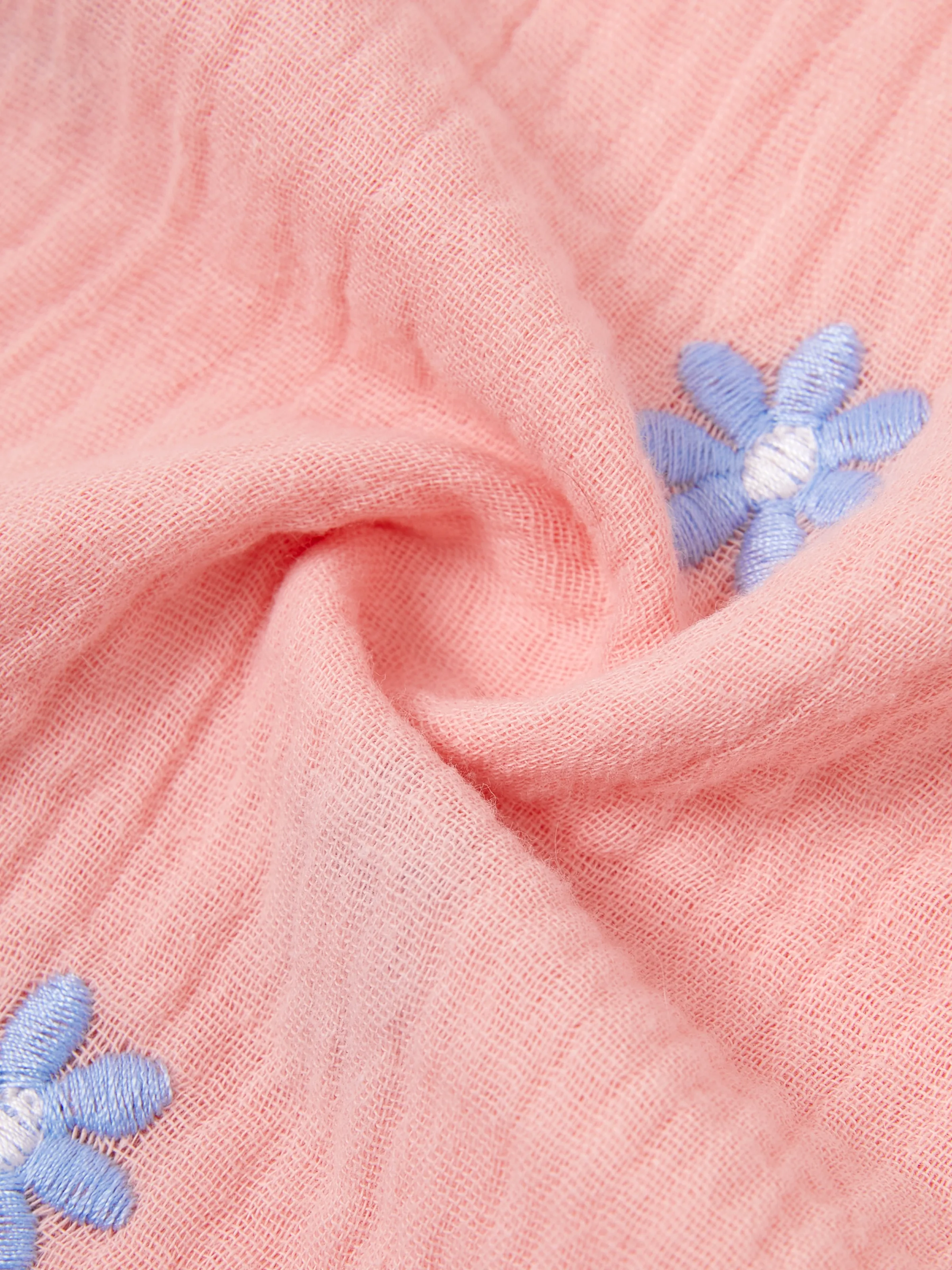 Mommy & me Pink Outfits Flower Print Smocked Tie-Back Cotton Dress for Mom & Daughter, Solid Shirts for Son, Perfect for Summer Family Outings & Photos Mauve Pink - Image 6