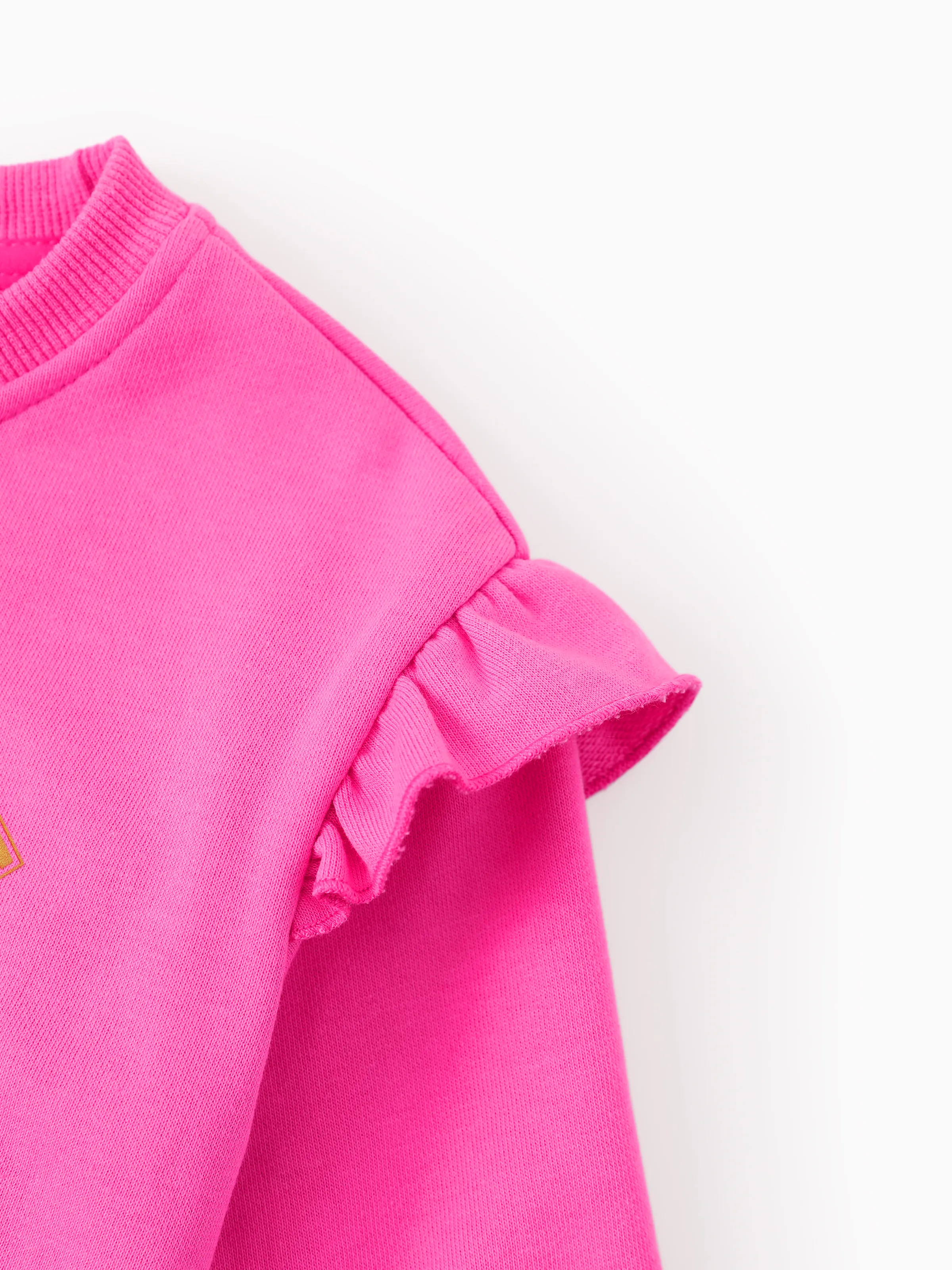 My Little Pony Toddler Girl 2pcs Ruffled Sweatshirt and Flared Leggings Set Hot Pink - Image 6