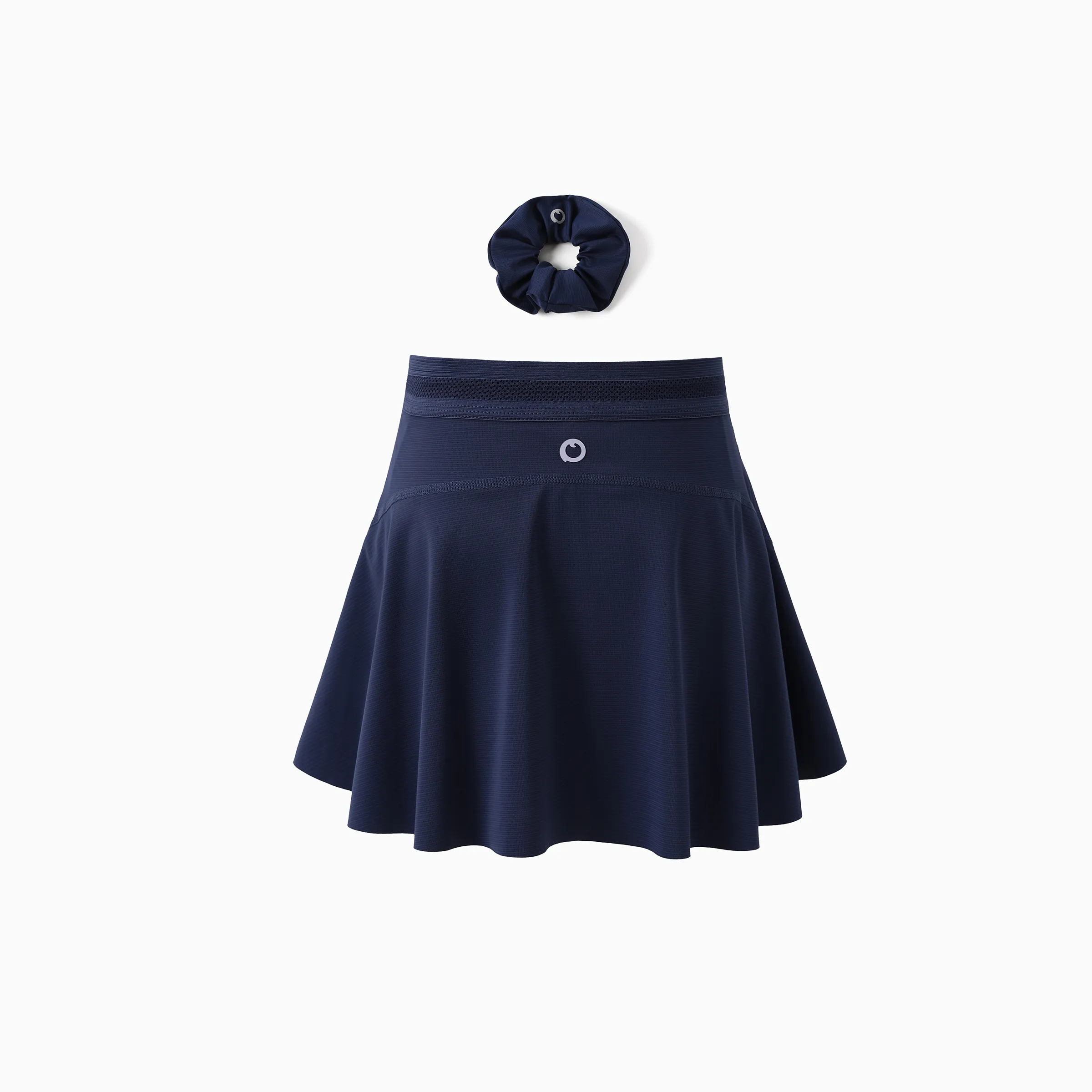 PatPat Rapidair activewear Kid Girl Athletic 2 in 1 Tennis Skort with Bamboo Viscose Shorts & Pocket Deep Blue - Image 2