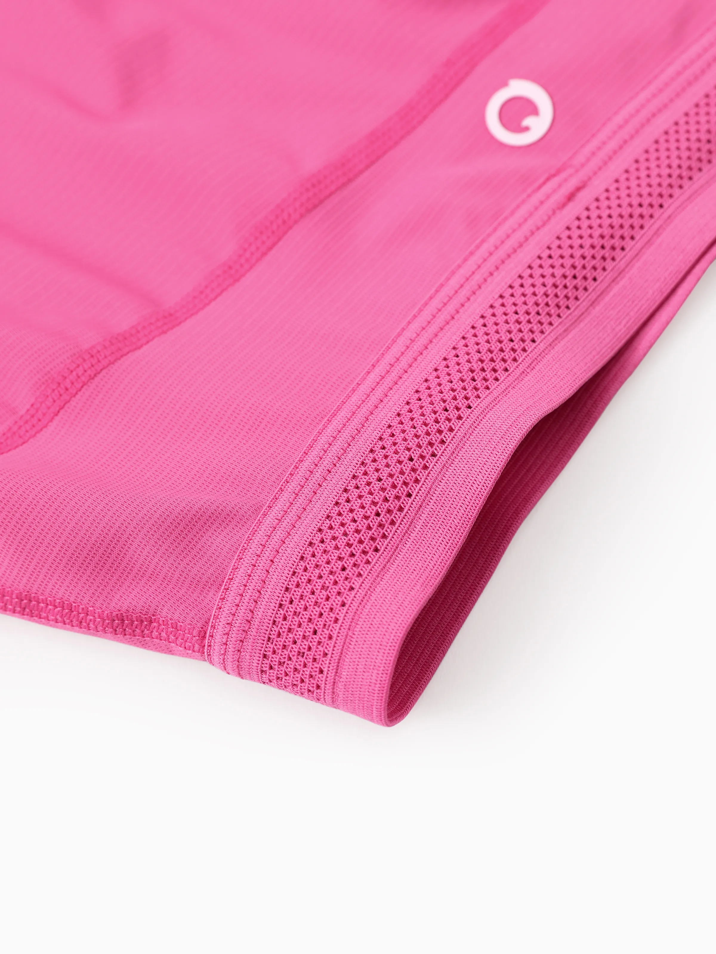 PatPat Rapidair activewear Kid Girl Athletic 2 in 1 Tennis Skort with Bamboo Viscose Shorts & Pocket Hot Pink - Image 3