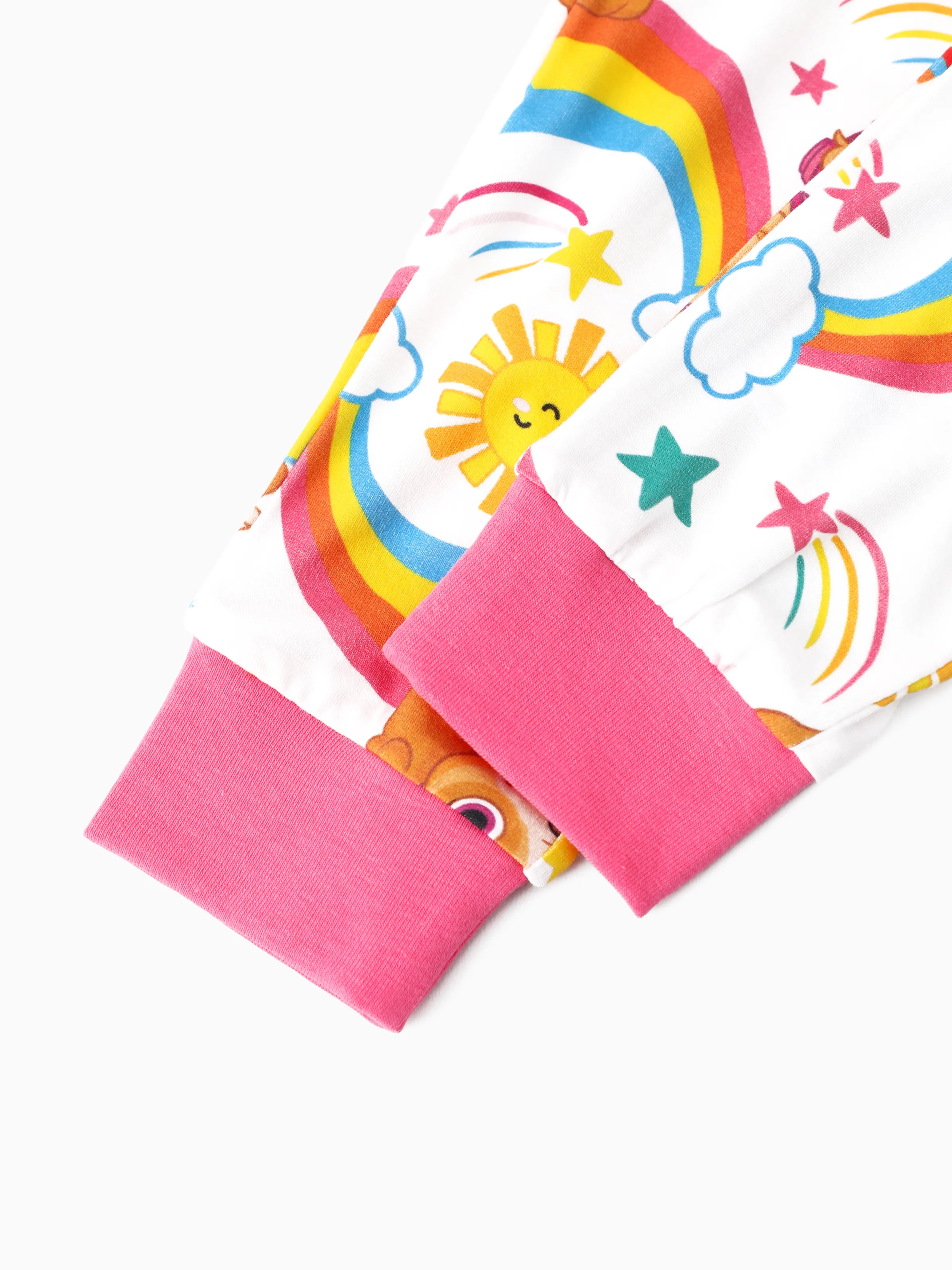 PAW Patrol Bamboo Toddler Girl 2pcs Skye Snug-Fitting Pajamas Set Pink - Image 7