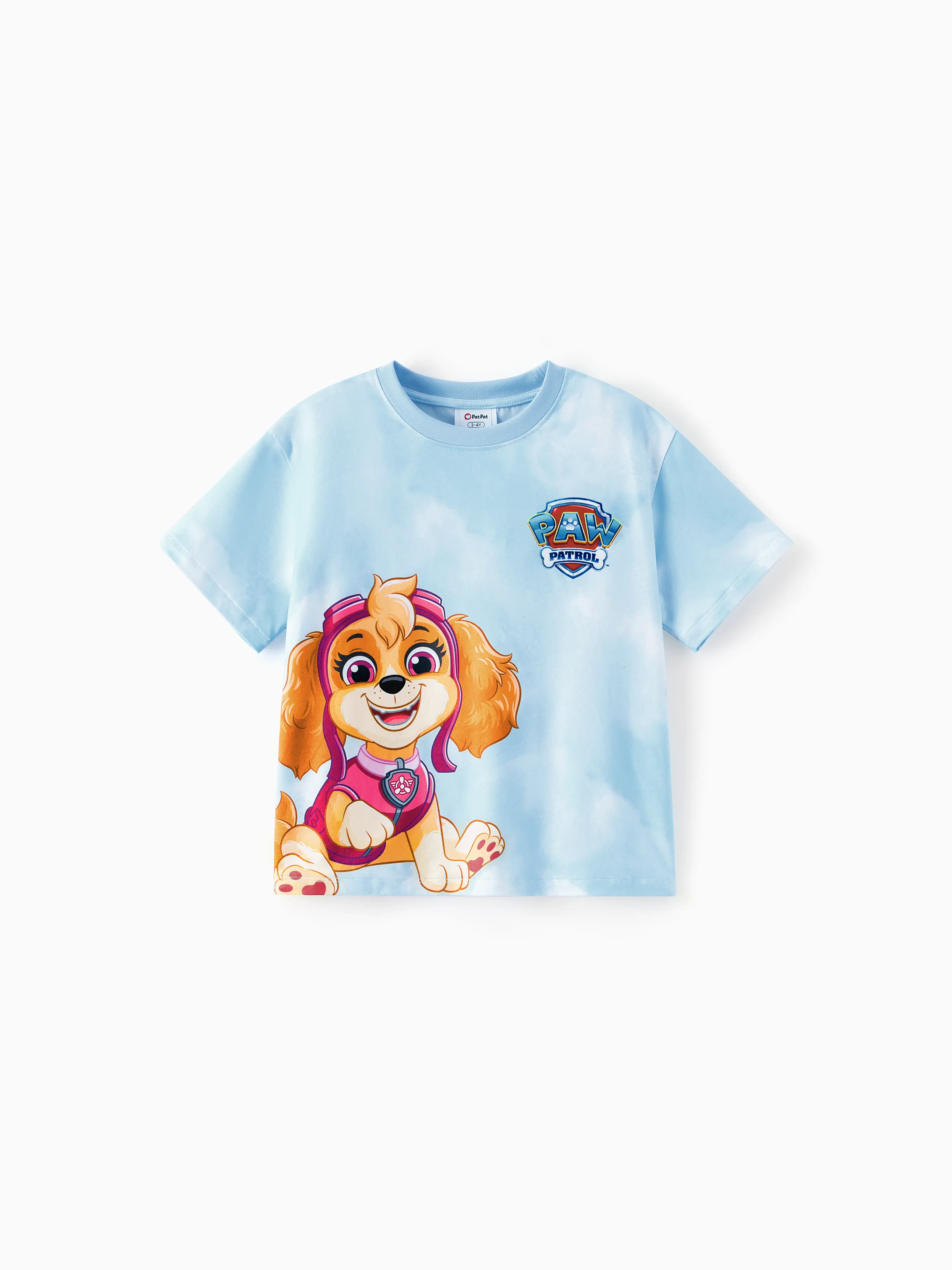 PAW Patrol Daddy & Daughter Casual Tie-dye Printed Tee Multi-color - Image 13