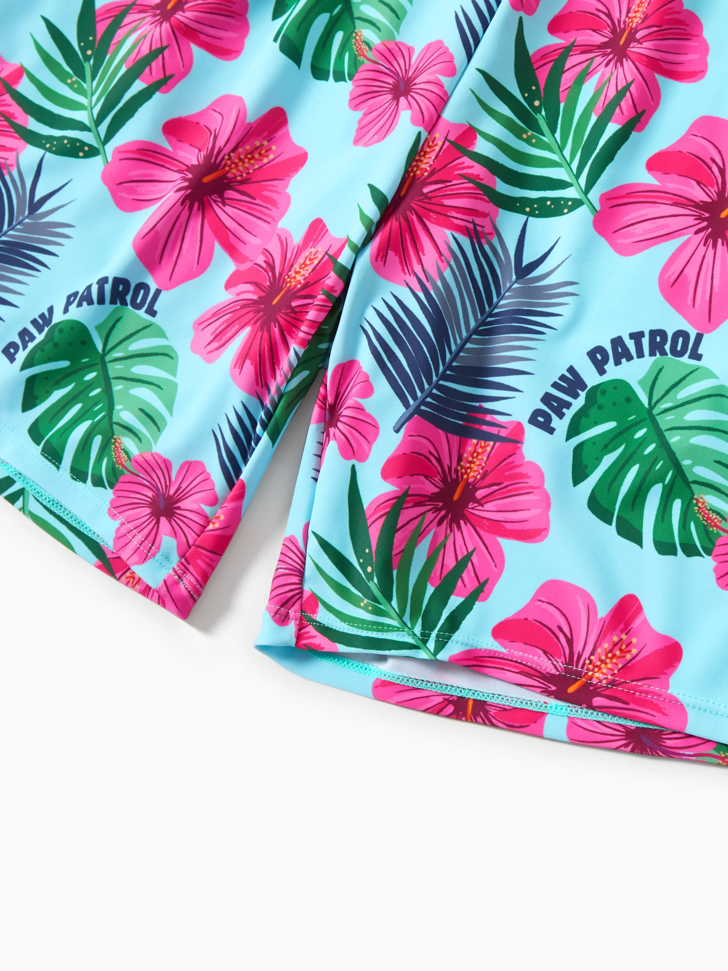 PAW Patrol Daddy & Daughter Large Flower All-over Print Swimsuit Roseo - Image 5
