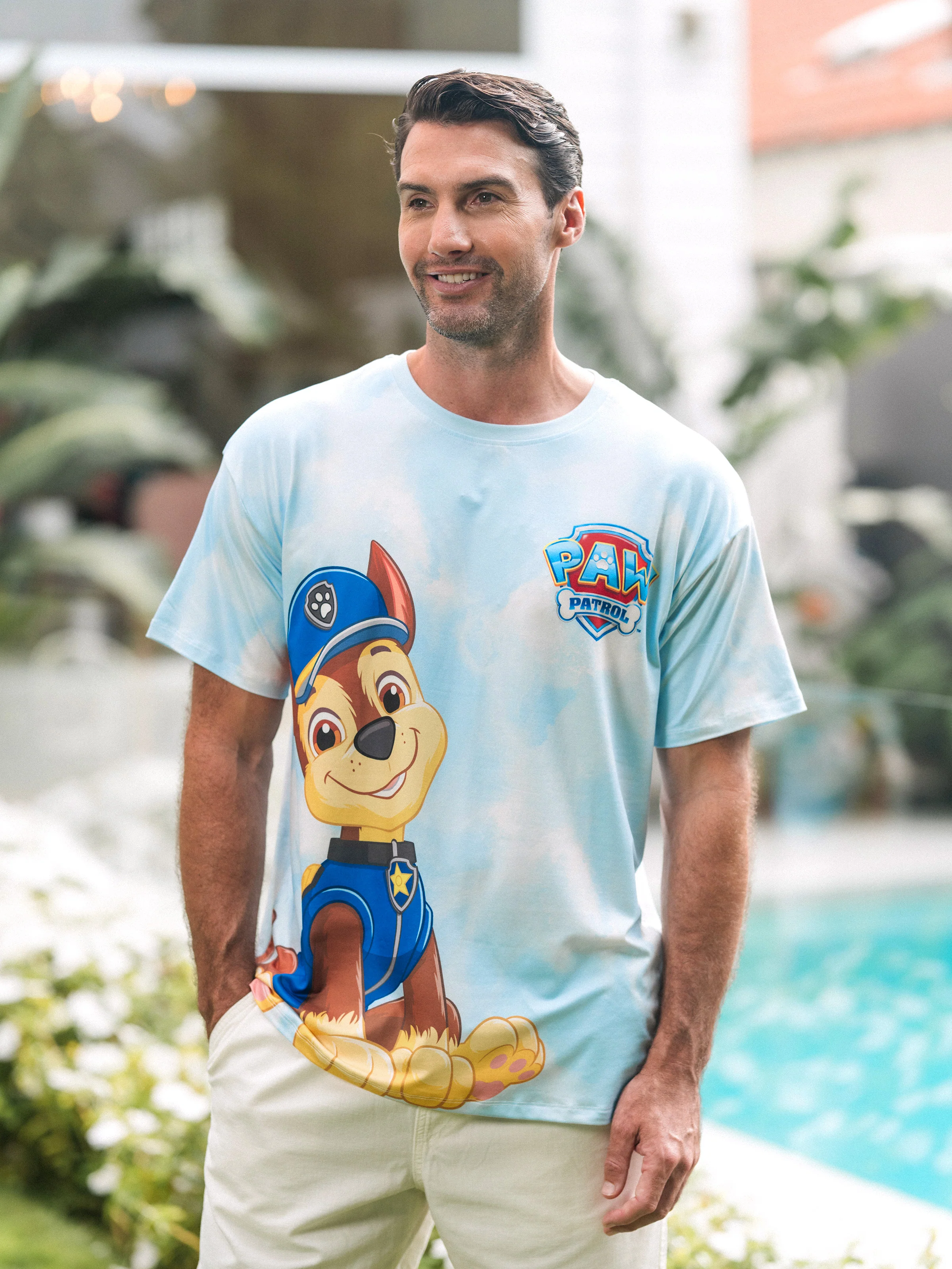PAW Patrol Matching Family Casual Tie-dye Printed Tee Multi-color - Image 29