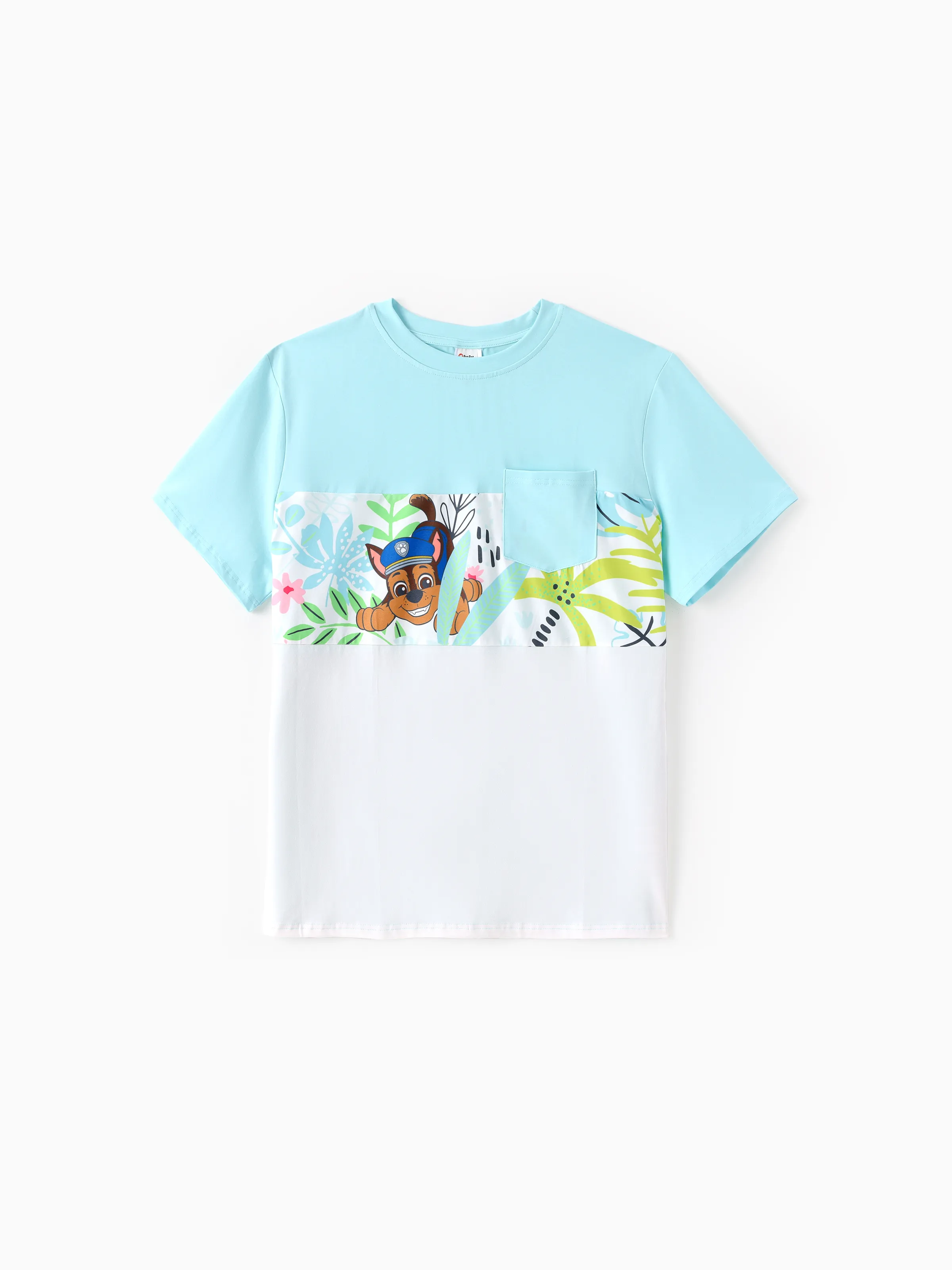 PAW Patrol Daddy & Son Floral Dress/ Cotton Top Turquoise - Image 6