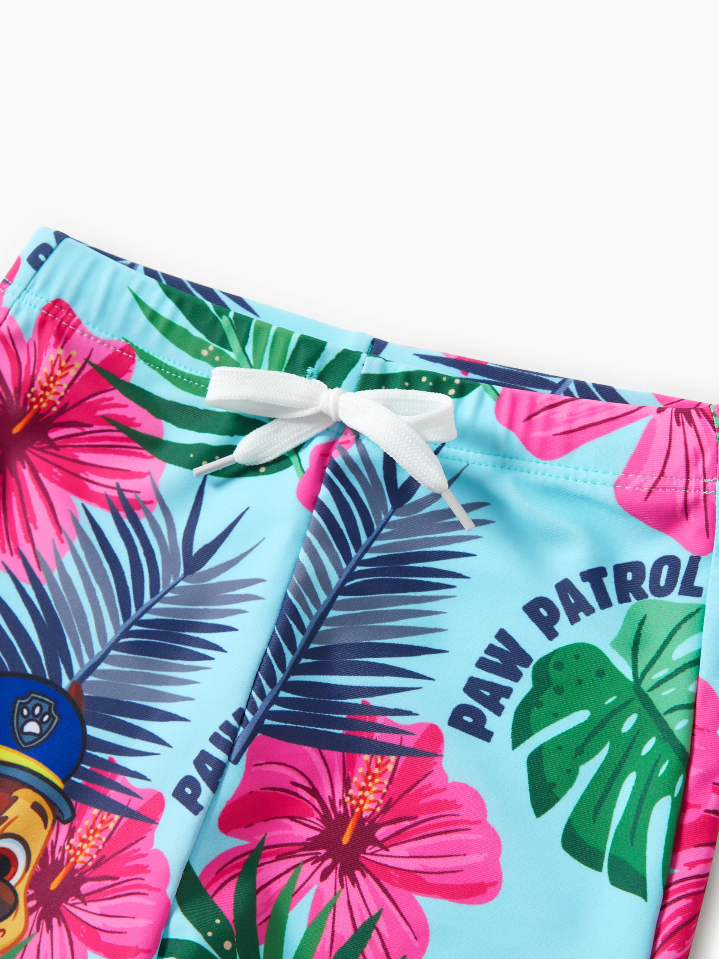 PAW Patrol Family Matching Chase Large Flower All-over Print Swimsuit Roseo - Image 15
