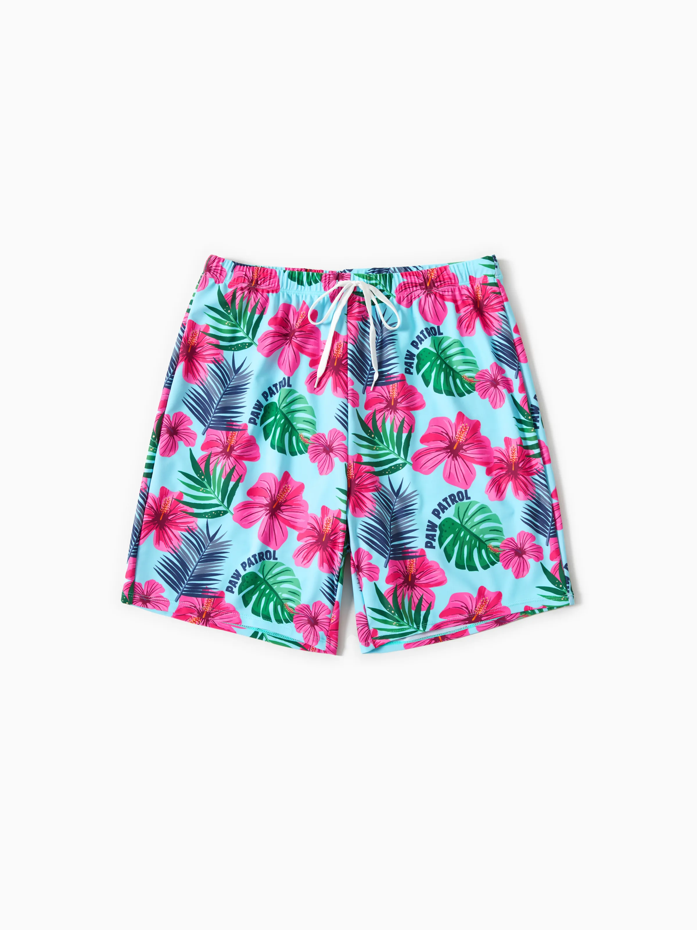 PAW Patrol Family Matching Chase Large Flower All-over Print Swimsuit Roseo - Image 16