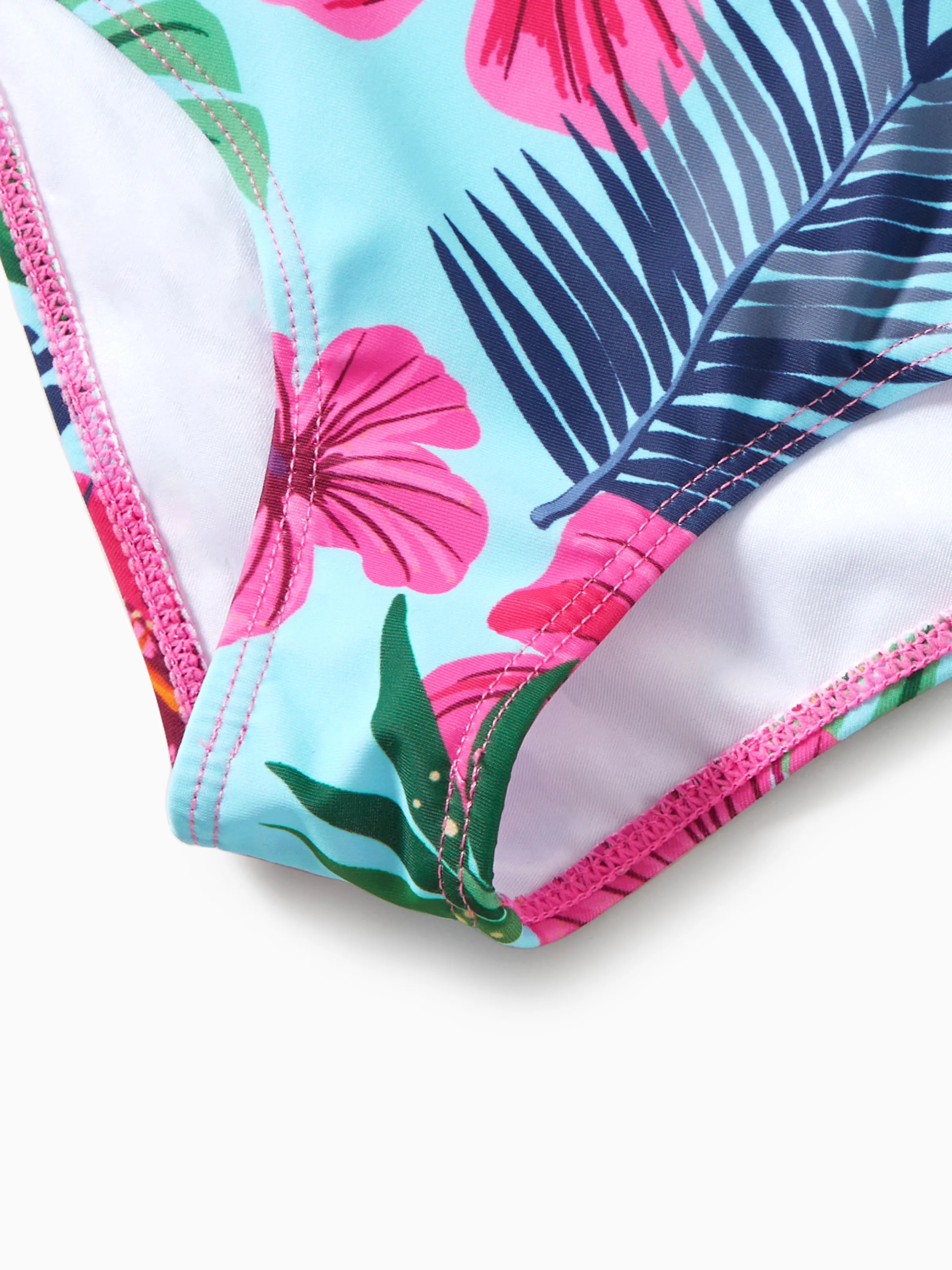 PAW Patrol Family Matching Chase Large Flower All-over Print Swimsuit Roseo - Image 9