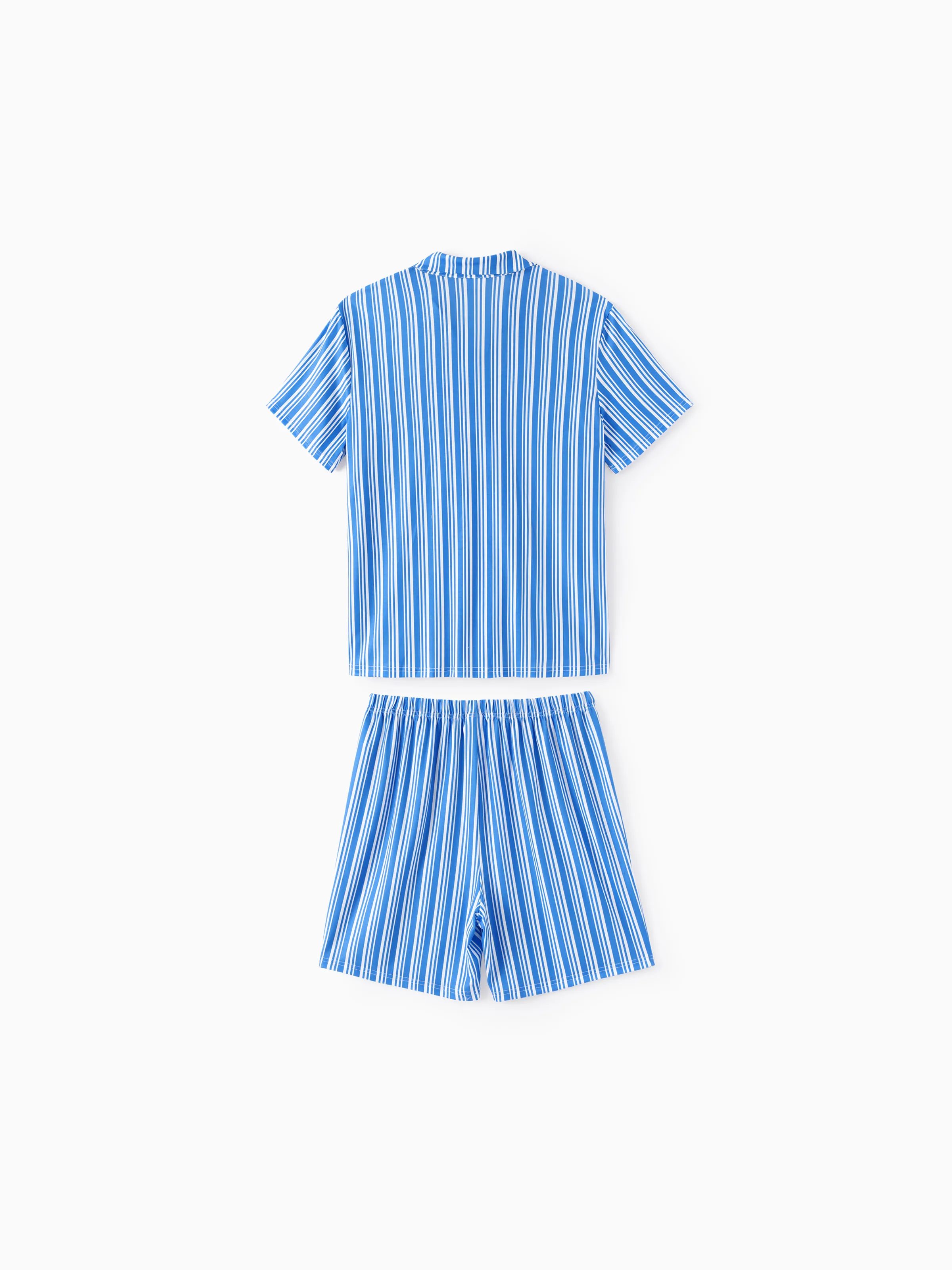 PAW Patrol Matching Family Casual Stripe Lapel Pajamas Sets with Flame Resistant Color block - Image 18