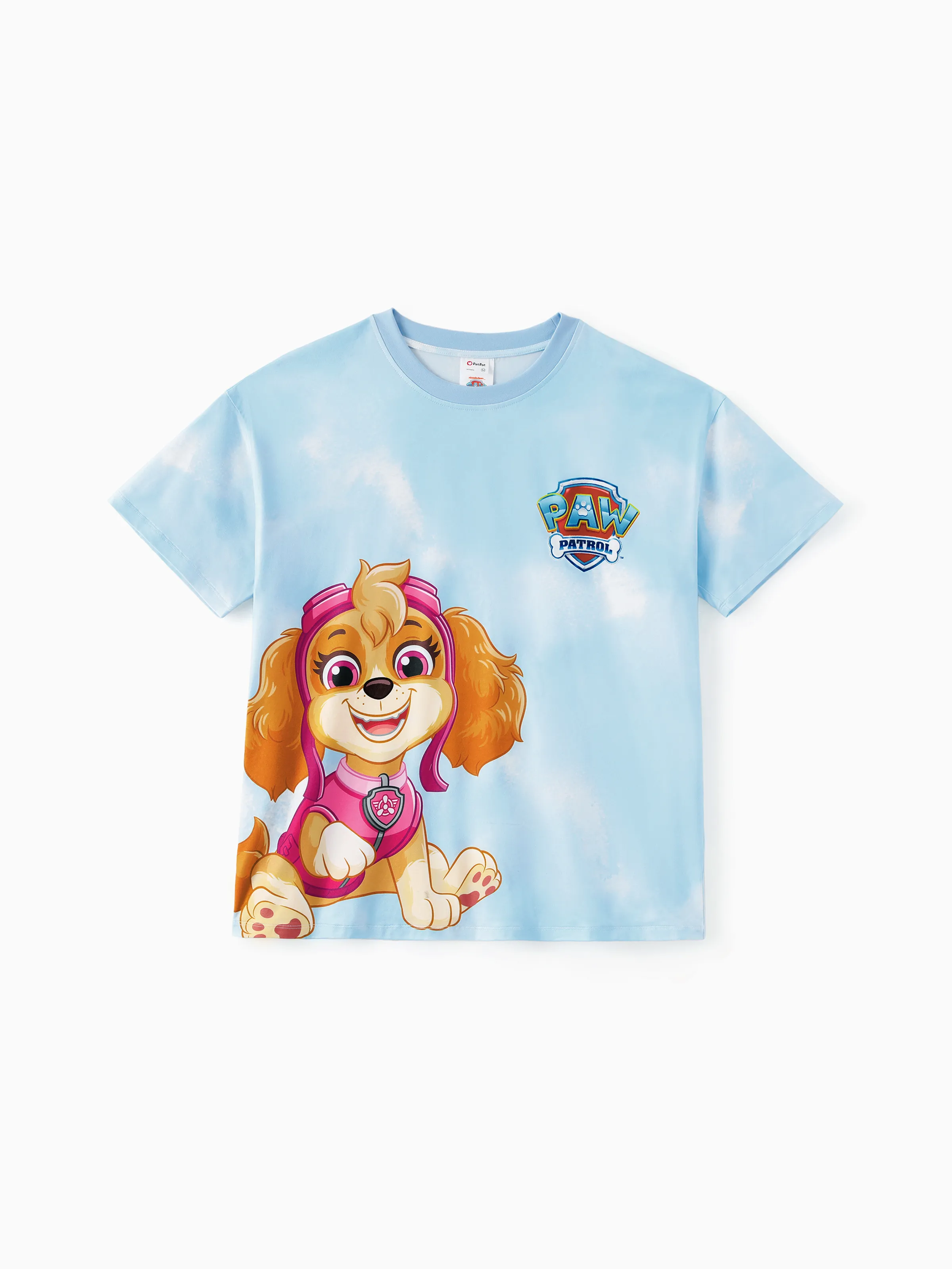 PAW Patrol Mommy & me Casual Tie-dye Printed Tee Multi-color - Image 6