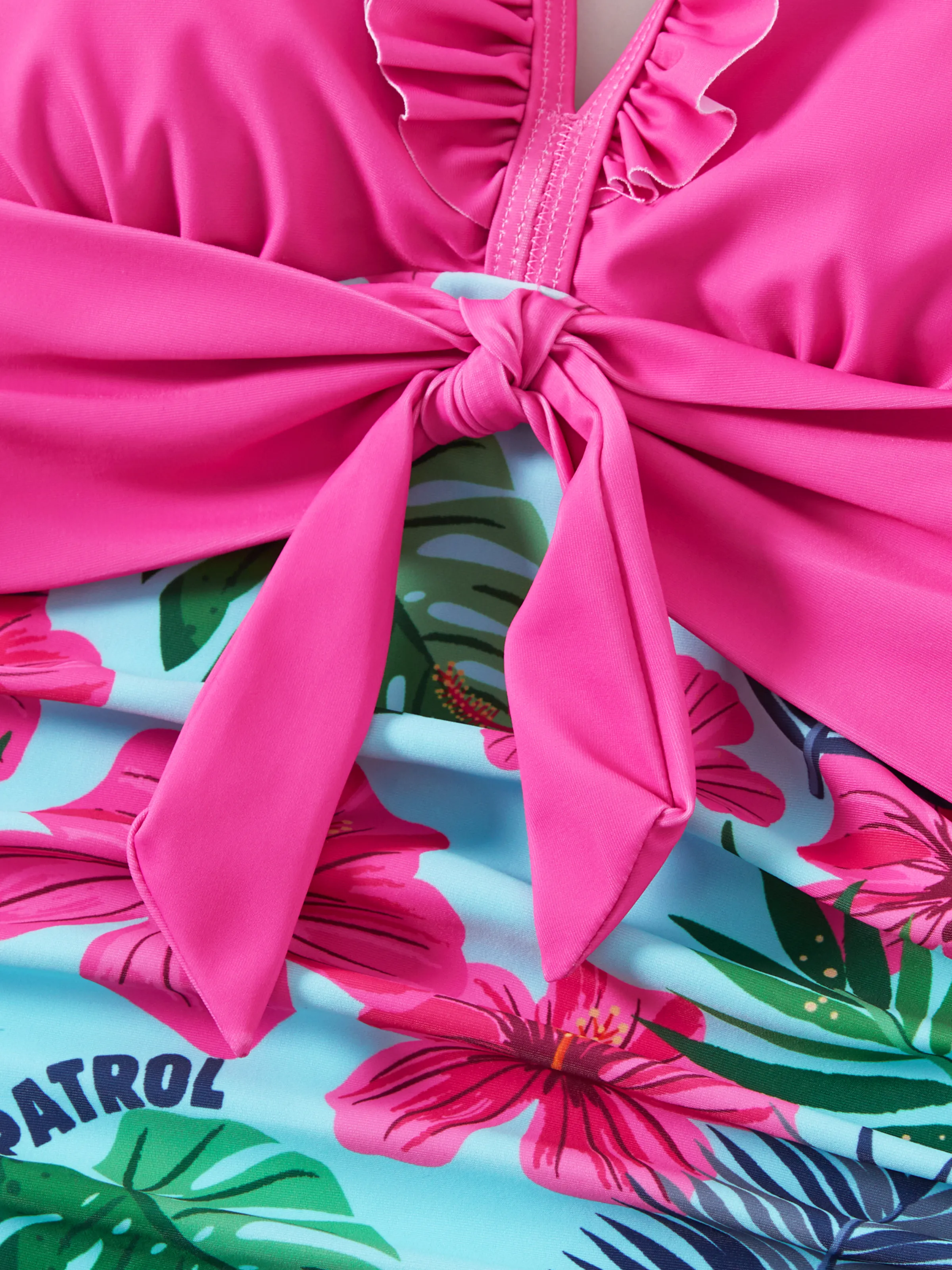 PAW Patrol Mommy & me Large Flower All-over Print Swimsuit Roseo - Image 5