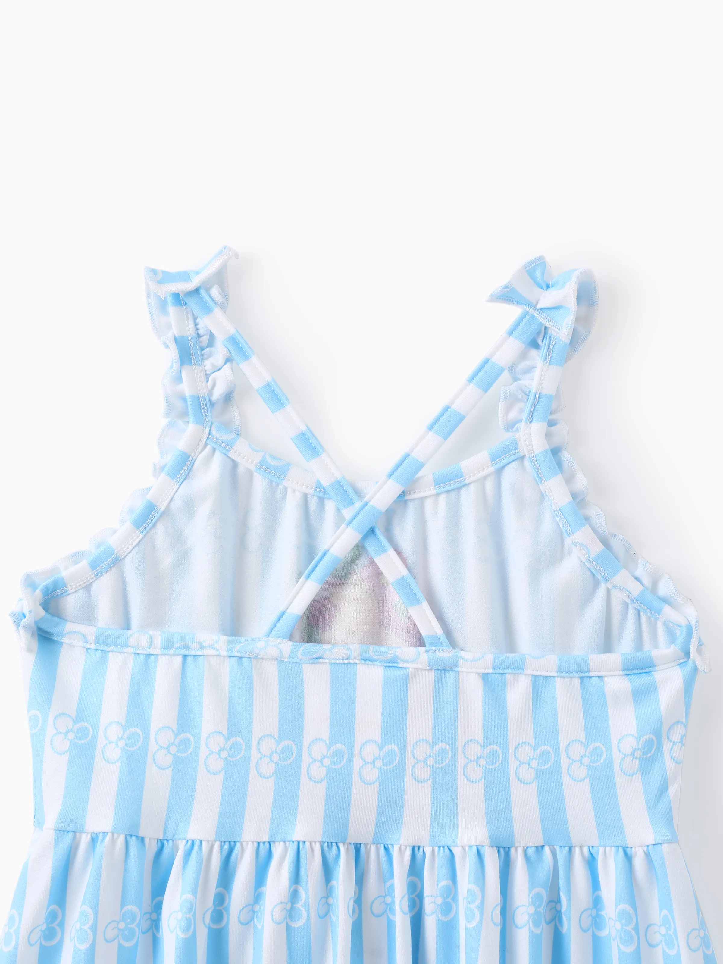 PAW Patrol Toddler Girl Skye Ruffled Sweet Dress Blue - Image 5