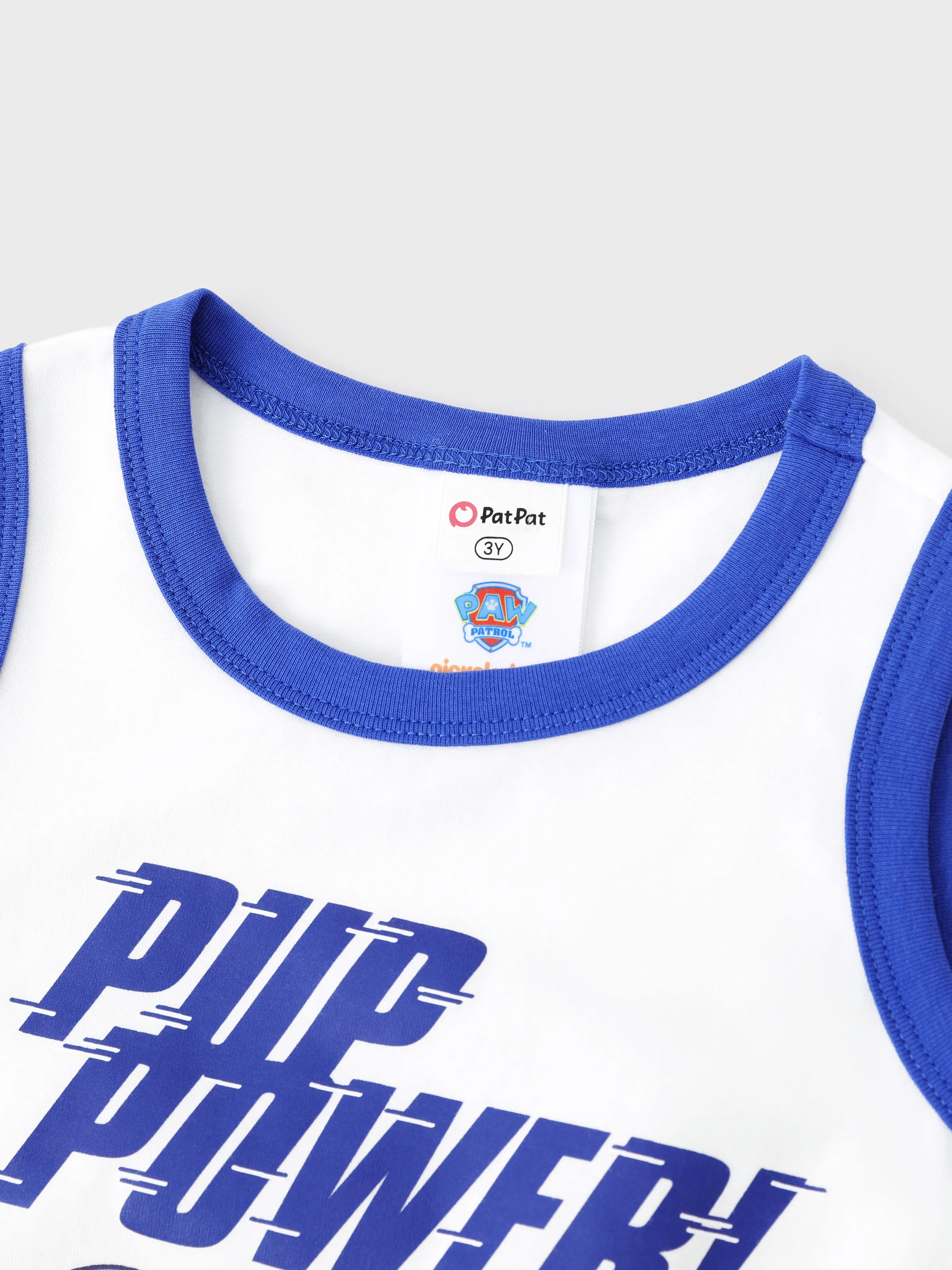 PAW Patrol Toddler Boy 1pc Chase Marshall Skye And Rubble Cotton Tank Top White - Image 4
