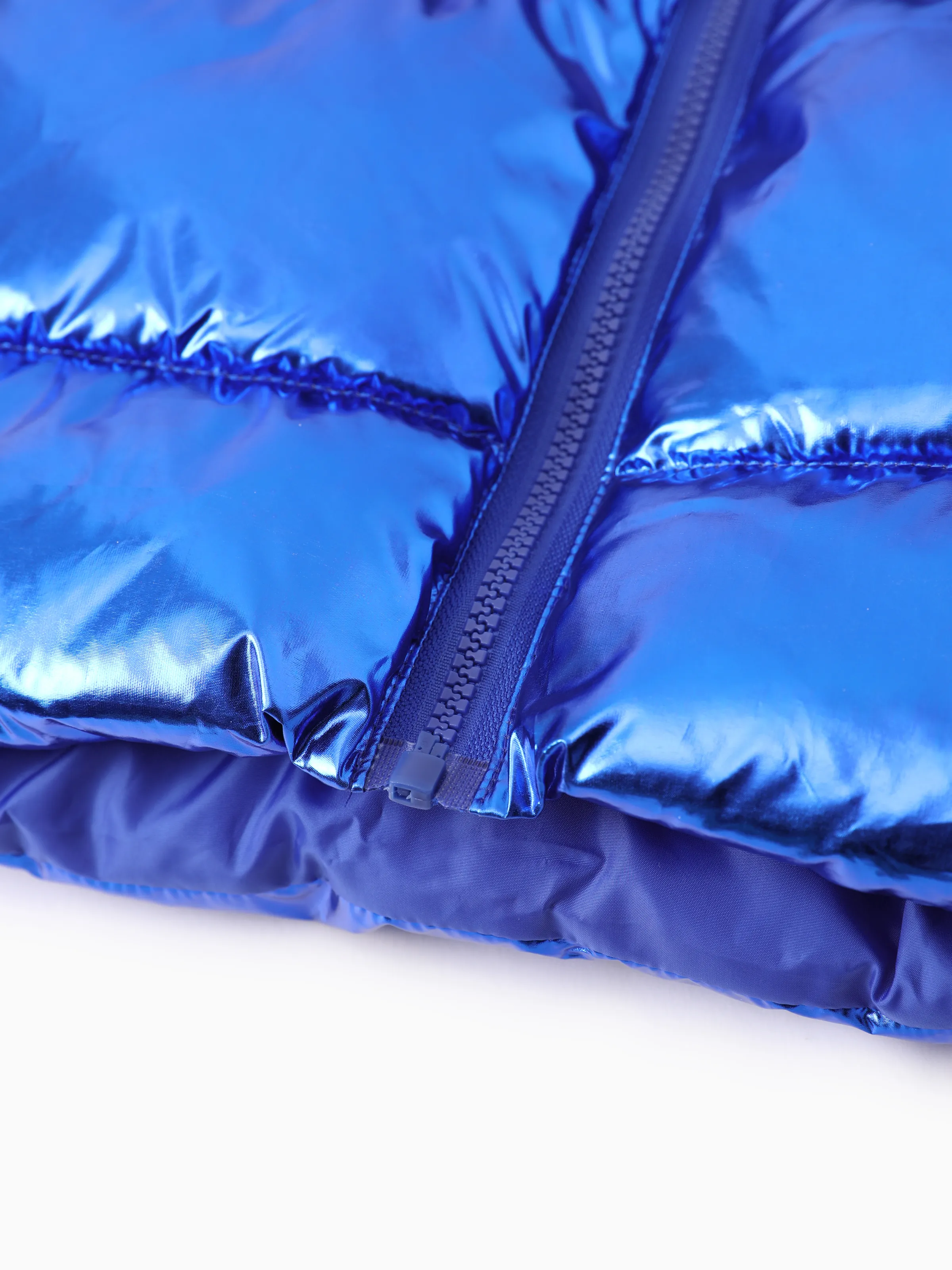 PAW Patrol Toddler Boy Chase Bright Hooded Quilted Puffer Jacket Coat Blue - Image 6