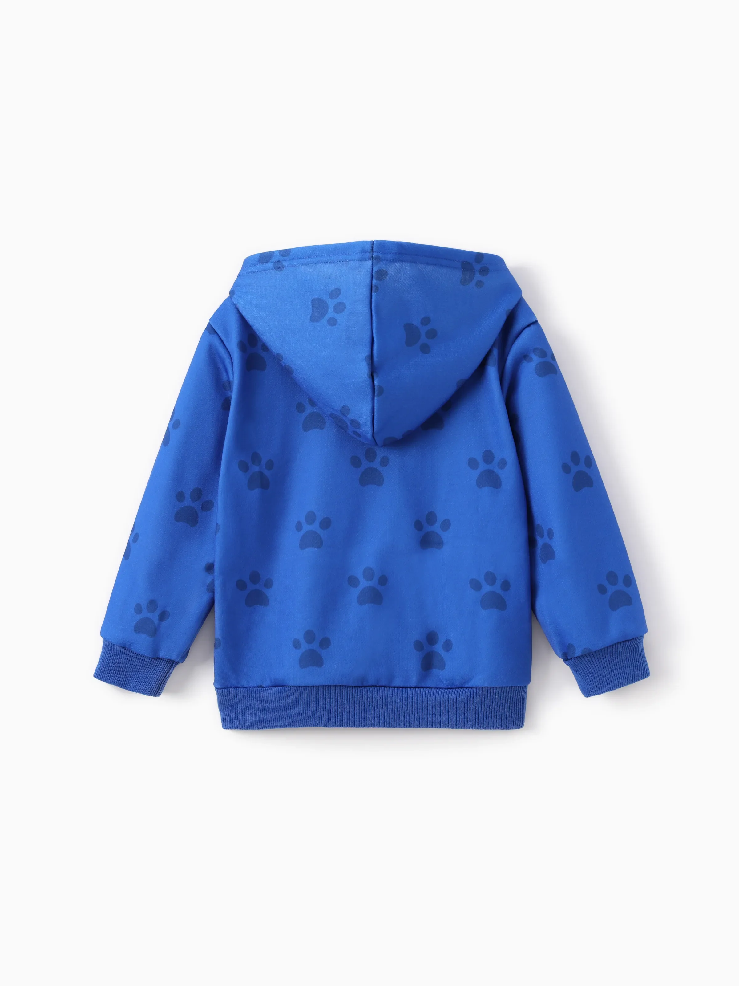 PAW Patrol Toddler Boy 1pc Chase Paw Pattern Hooded Jacket Blue - Image 2