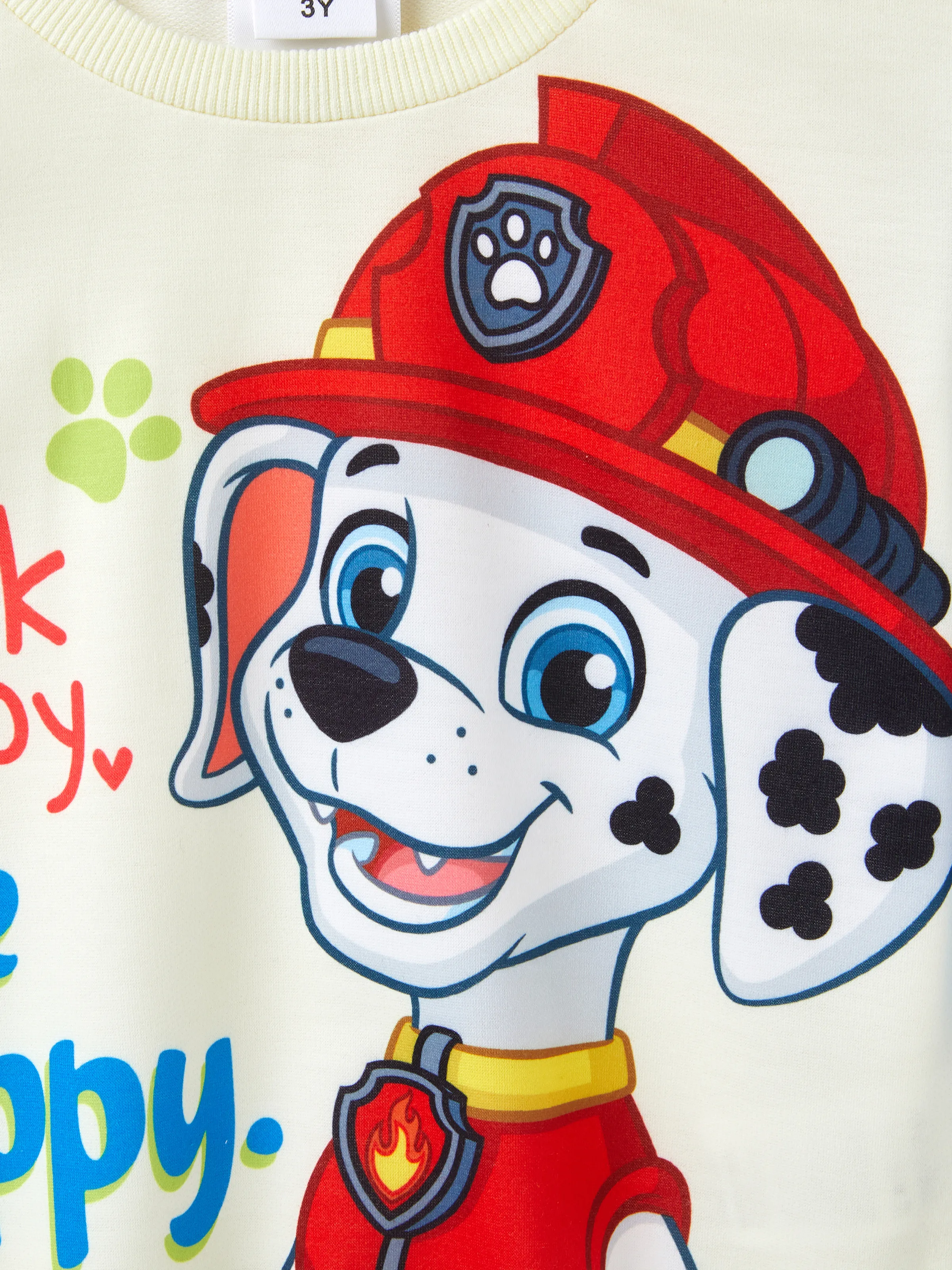 PAW Patrol Toddler Boy Marshall Cotton Pullover Sweatshirt orangered - Image 3