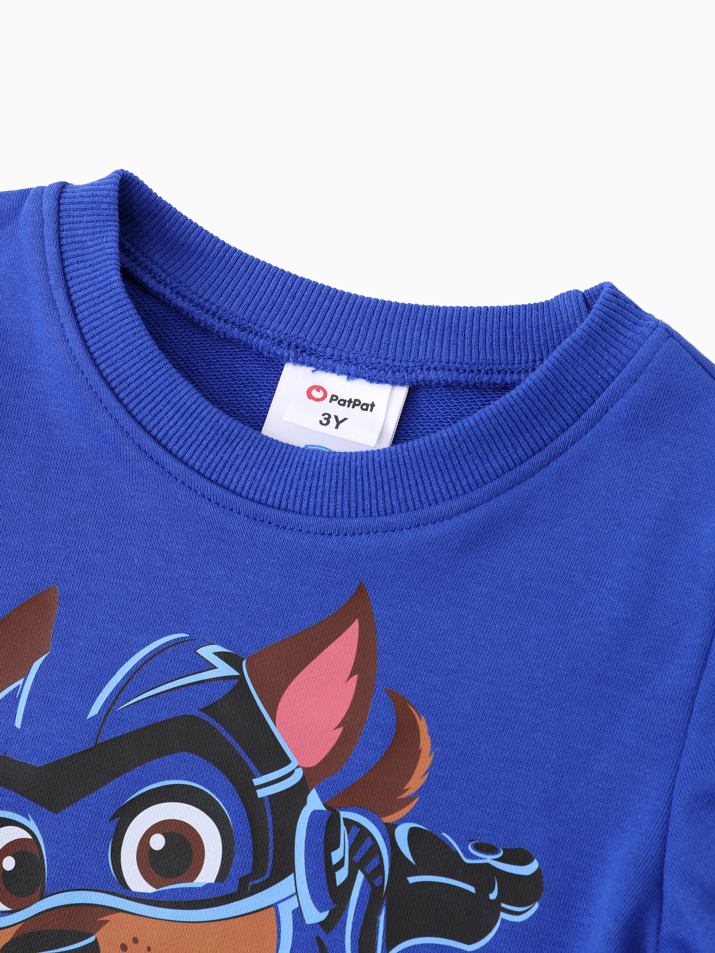 PAW Patrol Toddler Boy 2pcs Chase Glow in the Dark Sweatshirt and Pants Set Blue - Image 4