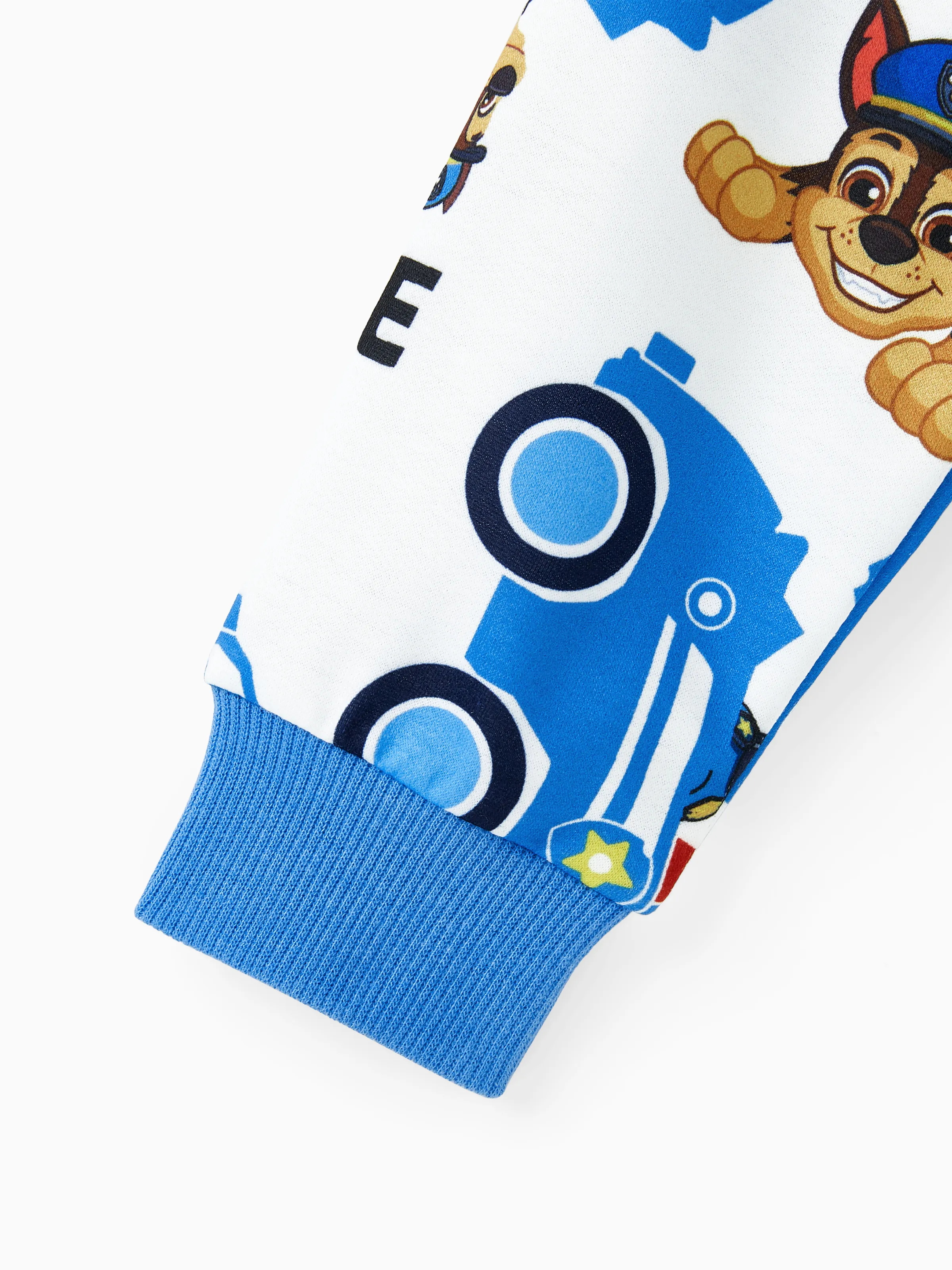 Paw Patrol Toddler Boy Chase Sweatshirt and Pants Set Blue - Image 4