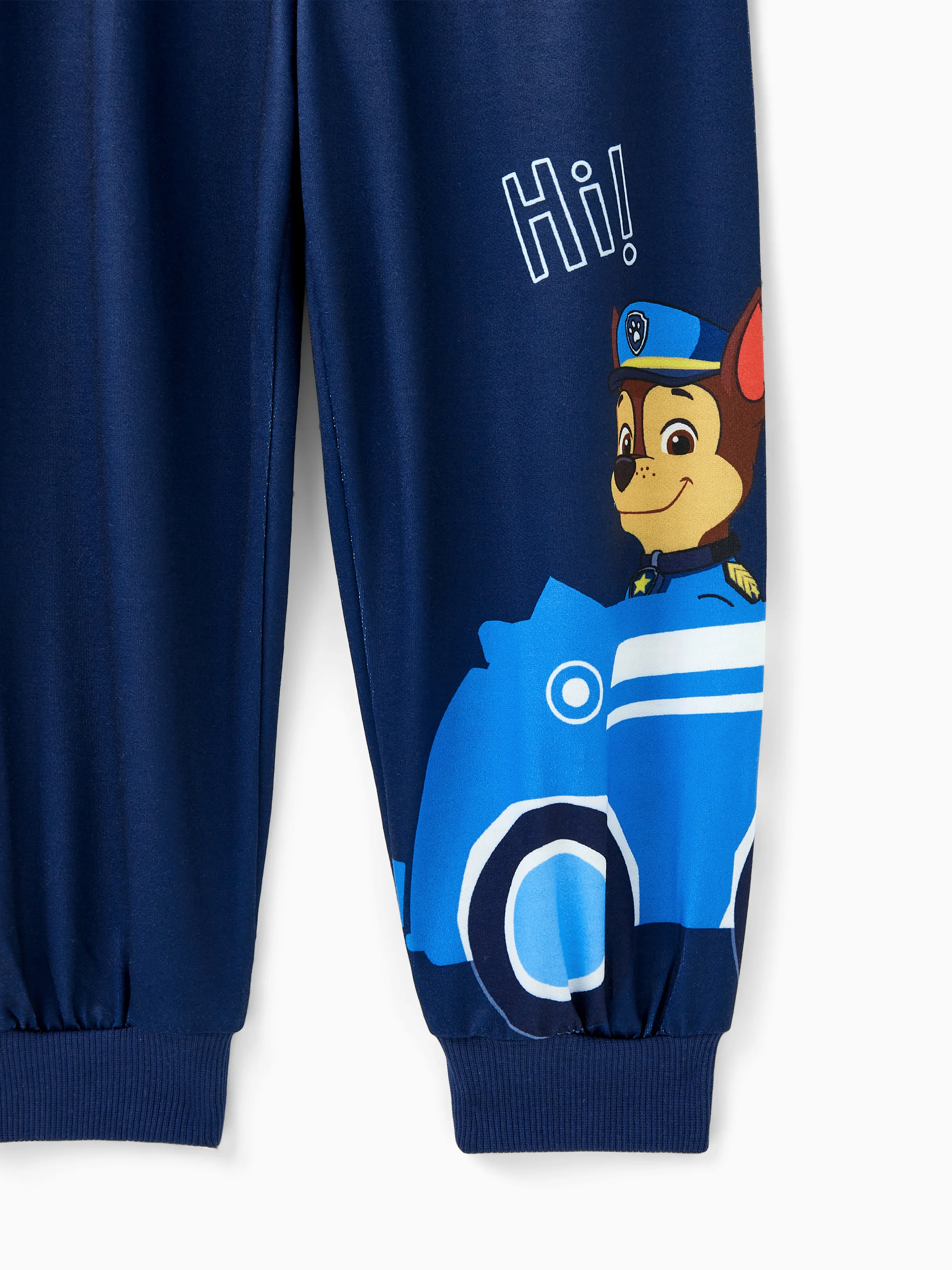 Paw Patrol Toddler Boy Chase Sweatshirt and Pants Set Blue - Image 6