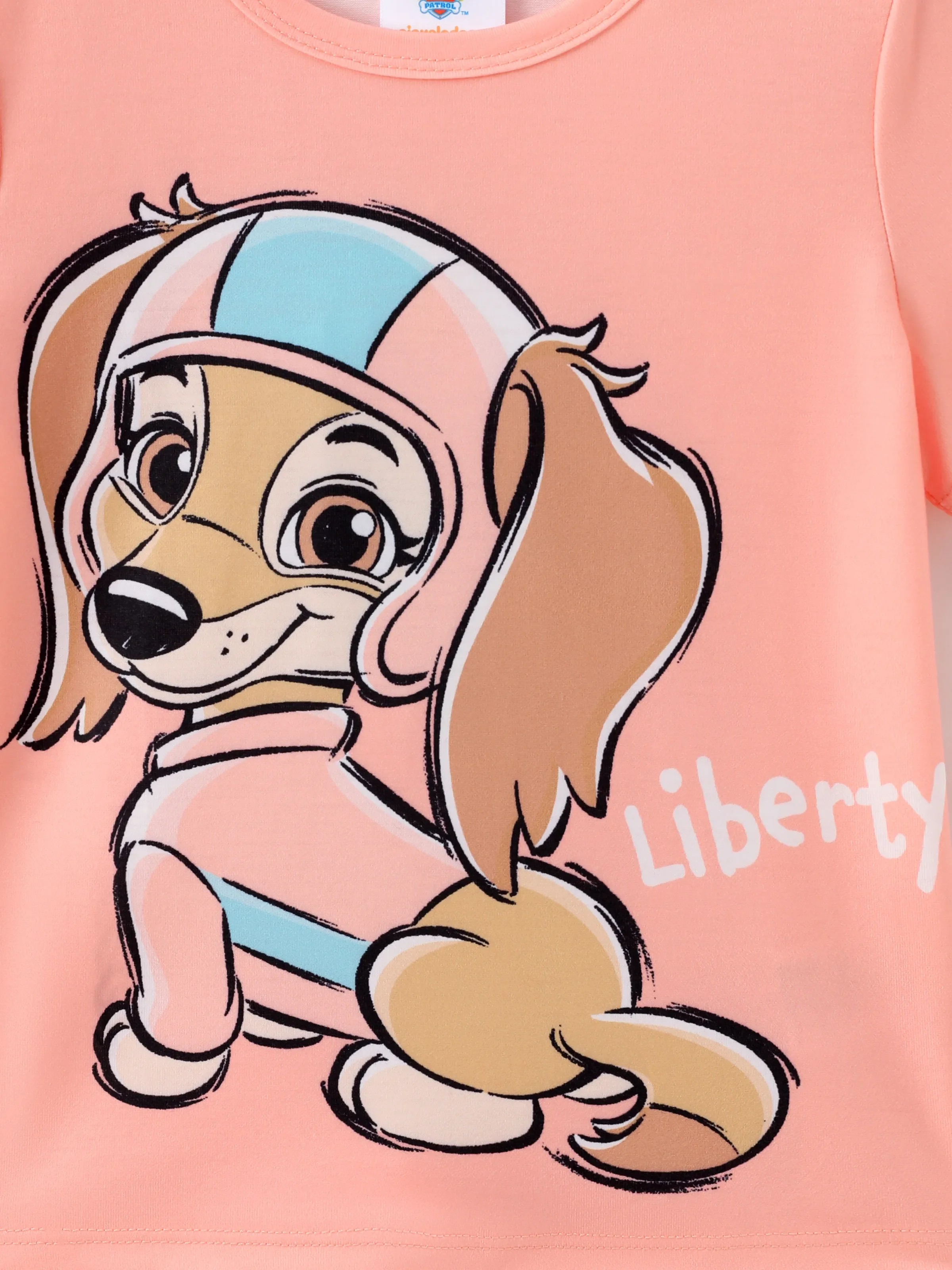 PAW Patrol Toddler Girl Liberty printed graphic T-shirt - Image 2