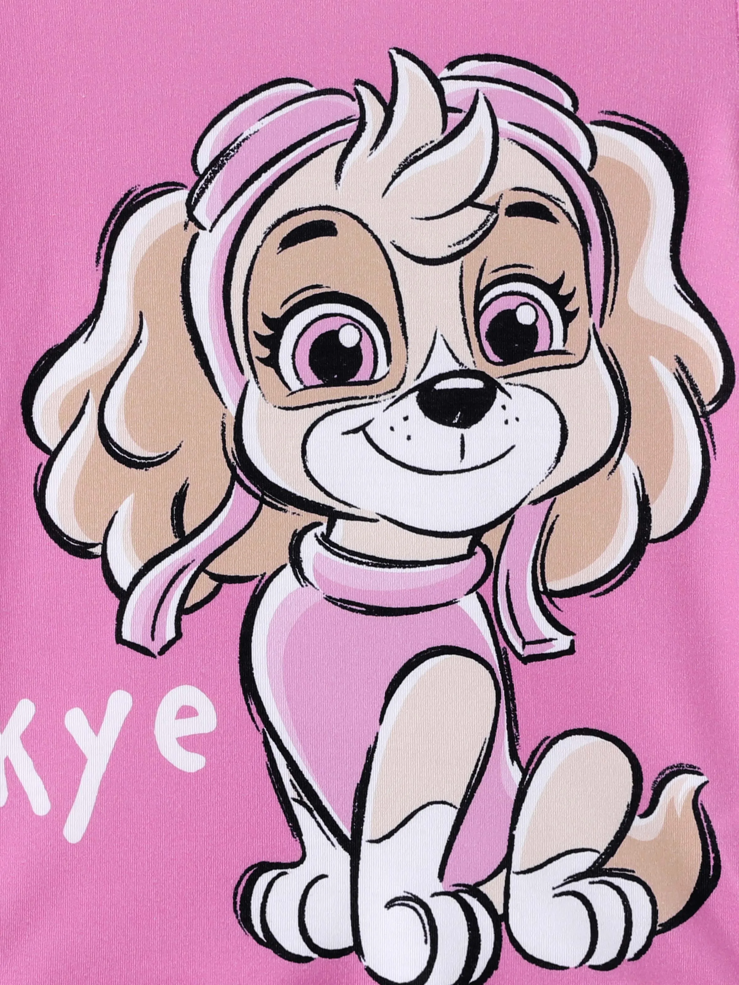PAW Patrol Toddler Girl Skye printed graphic T-shirt
 Rose pink - Image 2