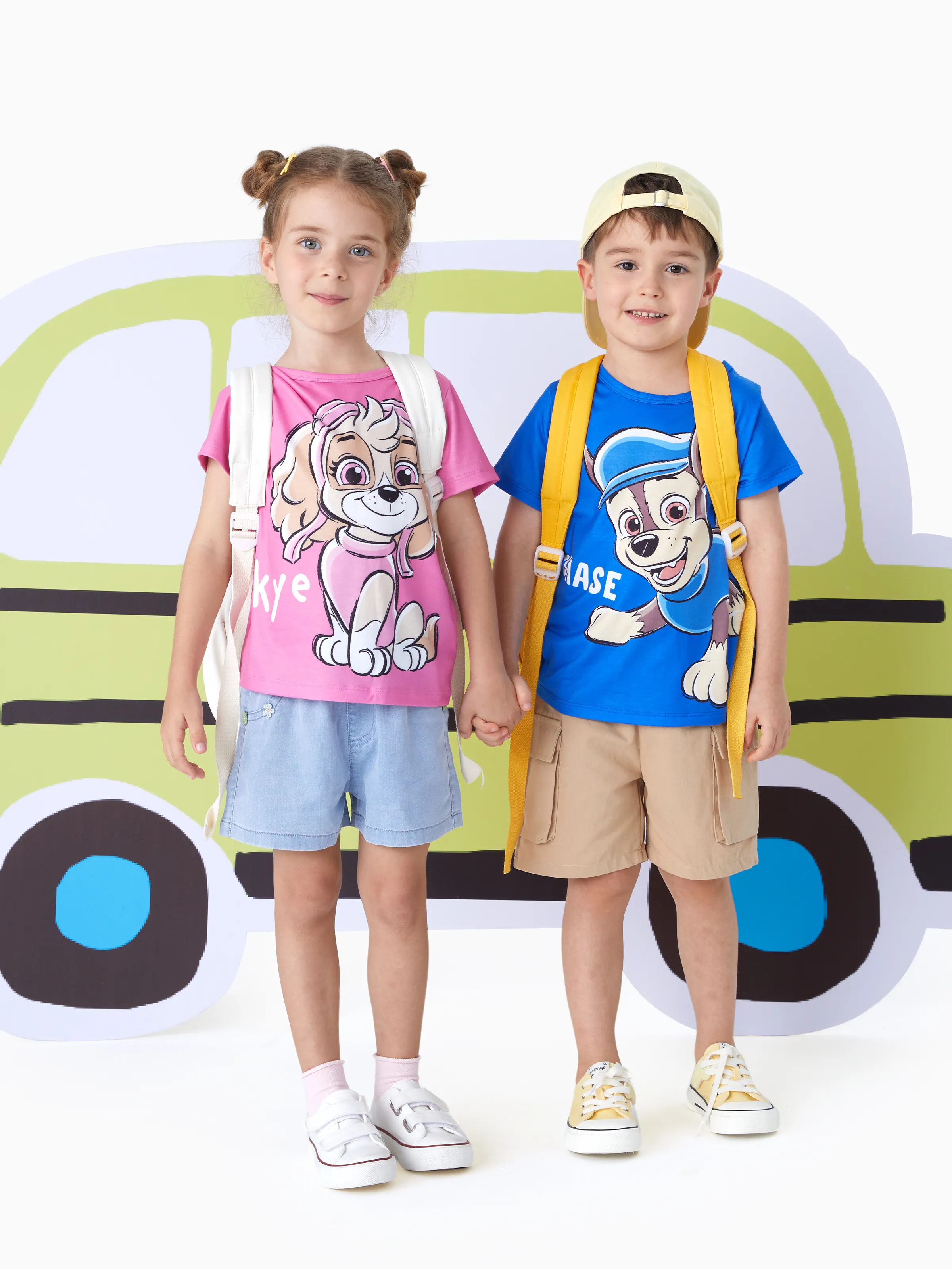 PAW Patrol Toddler Girl Skye printed graphic T-shirt
 Rose pink - Image 4