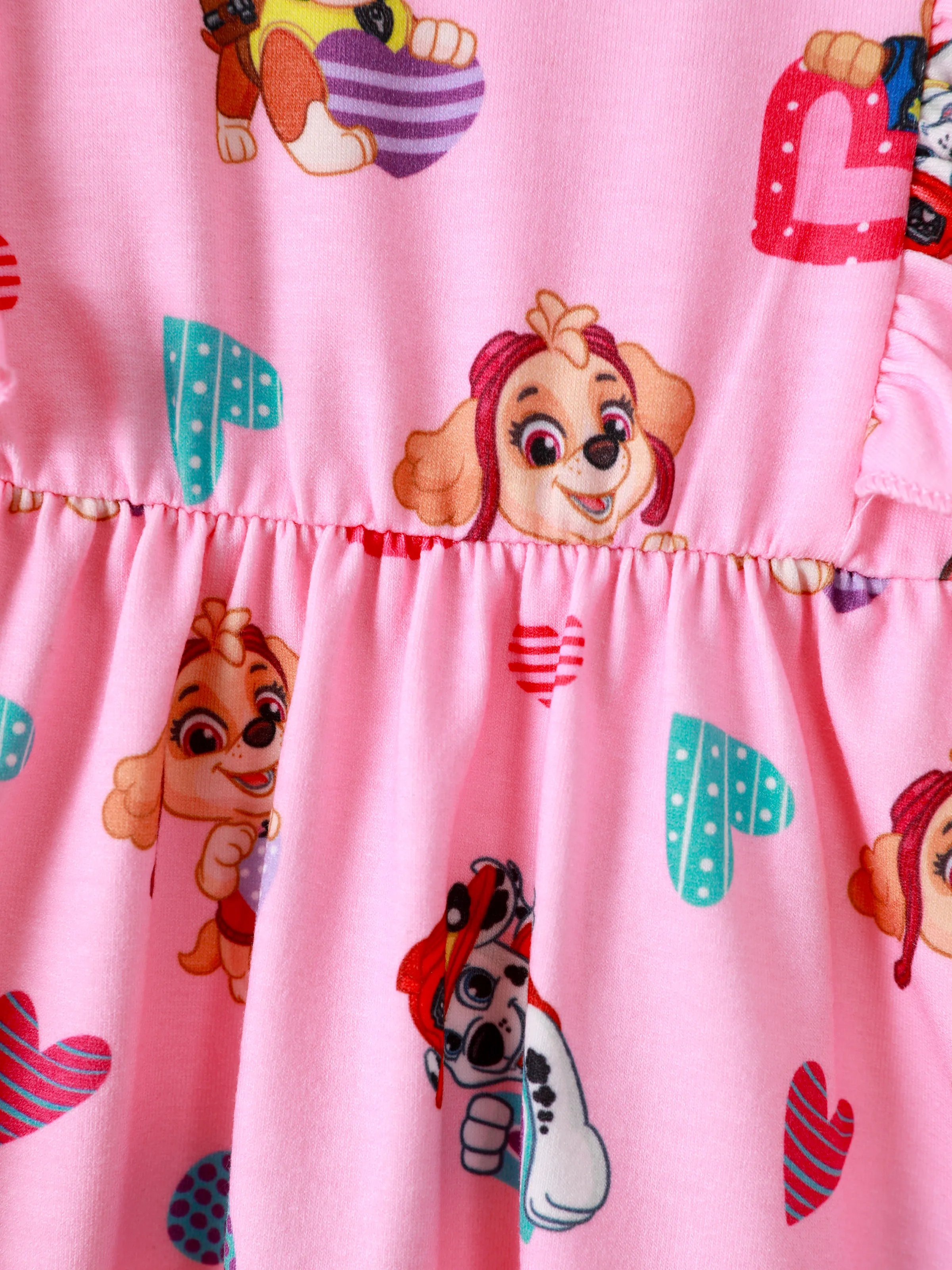 PAW Patrol Toddler Girl Skye Sleeveless Dress Pink - Image 2