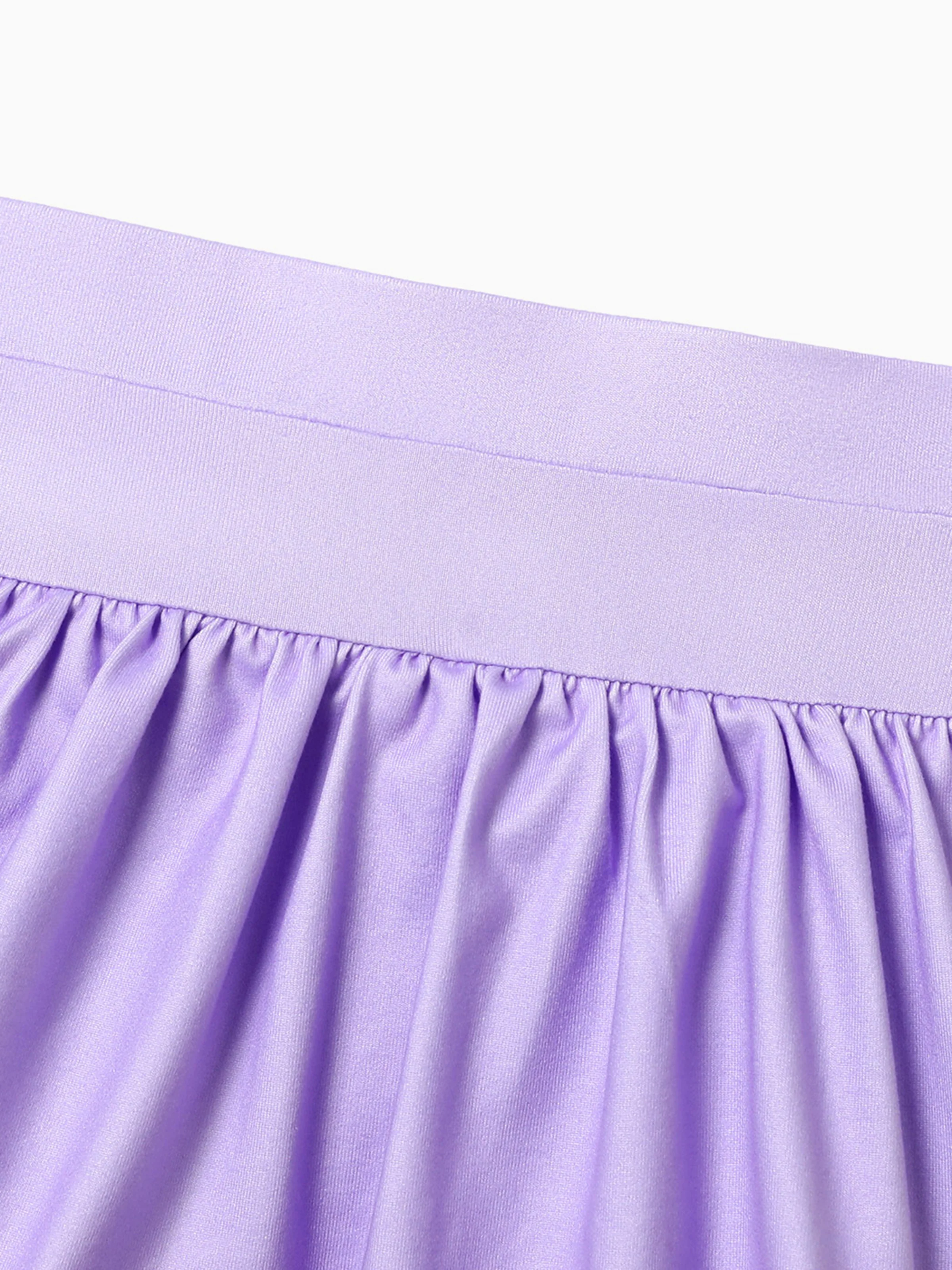 PAW Patrol Toddler Girl Everest Skirt Leggings Purple - Image 4