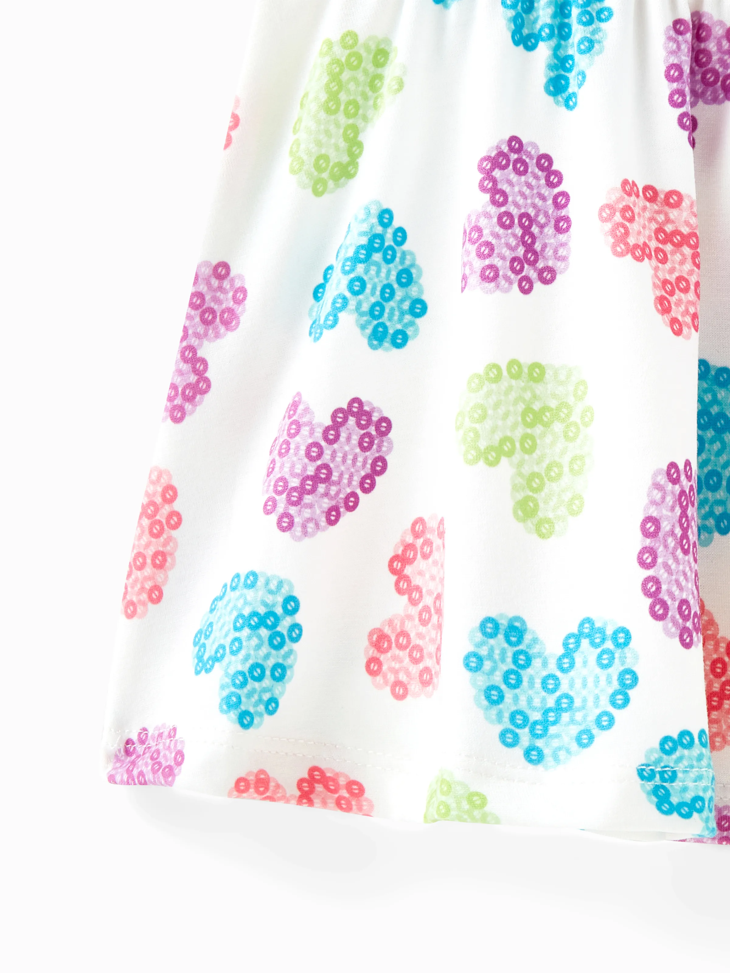 PAW Patrol Toddler Girl Skye Heart Print Naia/Cotton Sleeveless Dress Multi-color - Image 7