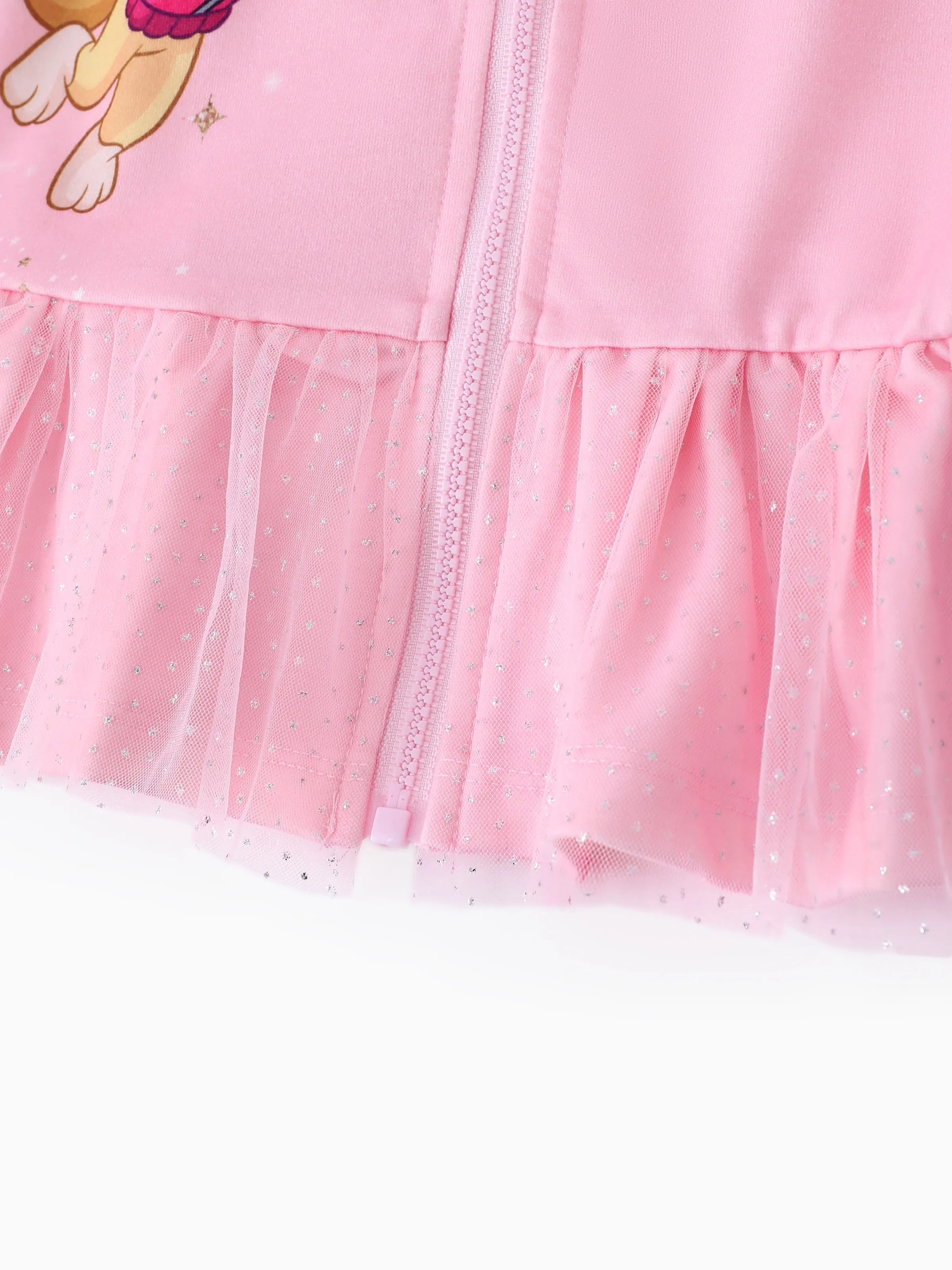 PAW Patrol Toddler Girl Skye Hooded Jacket Pink - Image 5
