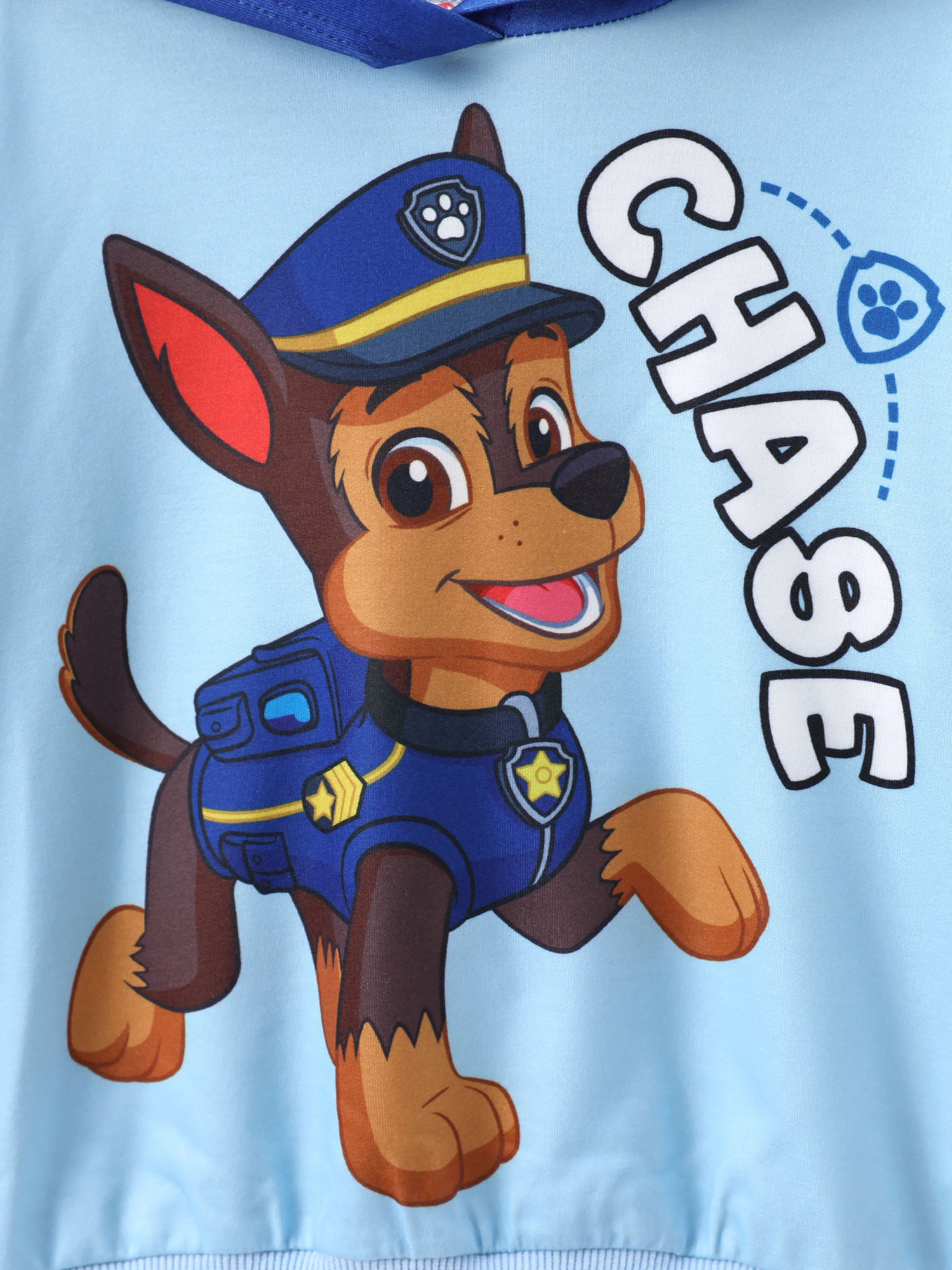 PAW Patrol Toddler Boy Chase Colorblock Hoodie Blue - Image 4