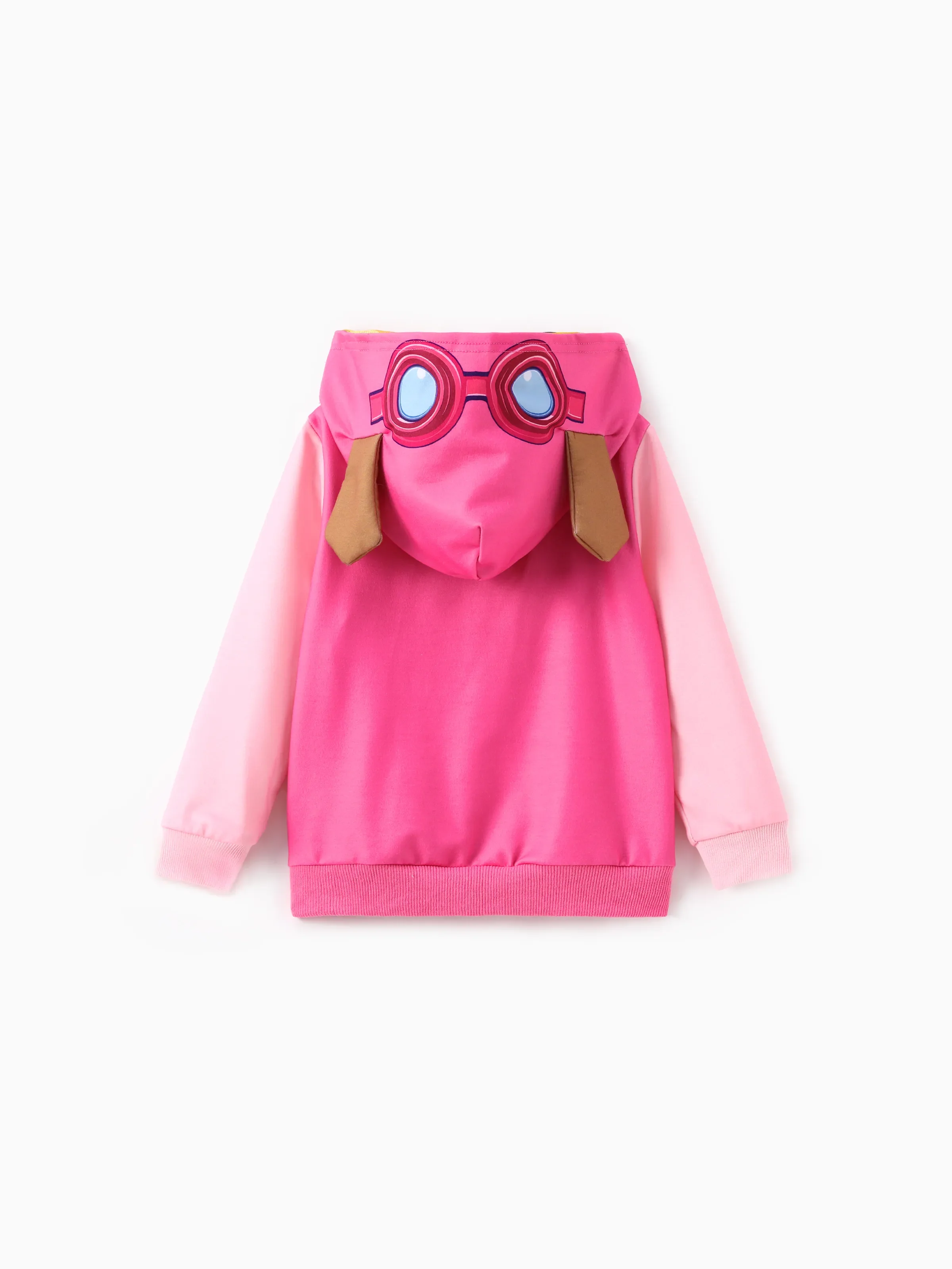 PAW Patrol Toddler Girl 1pc Skye Cosplay Hooded Sweatshirt Pink - Image 3