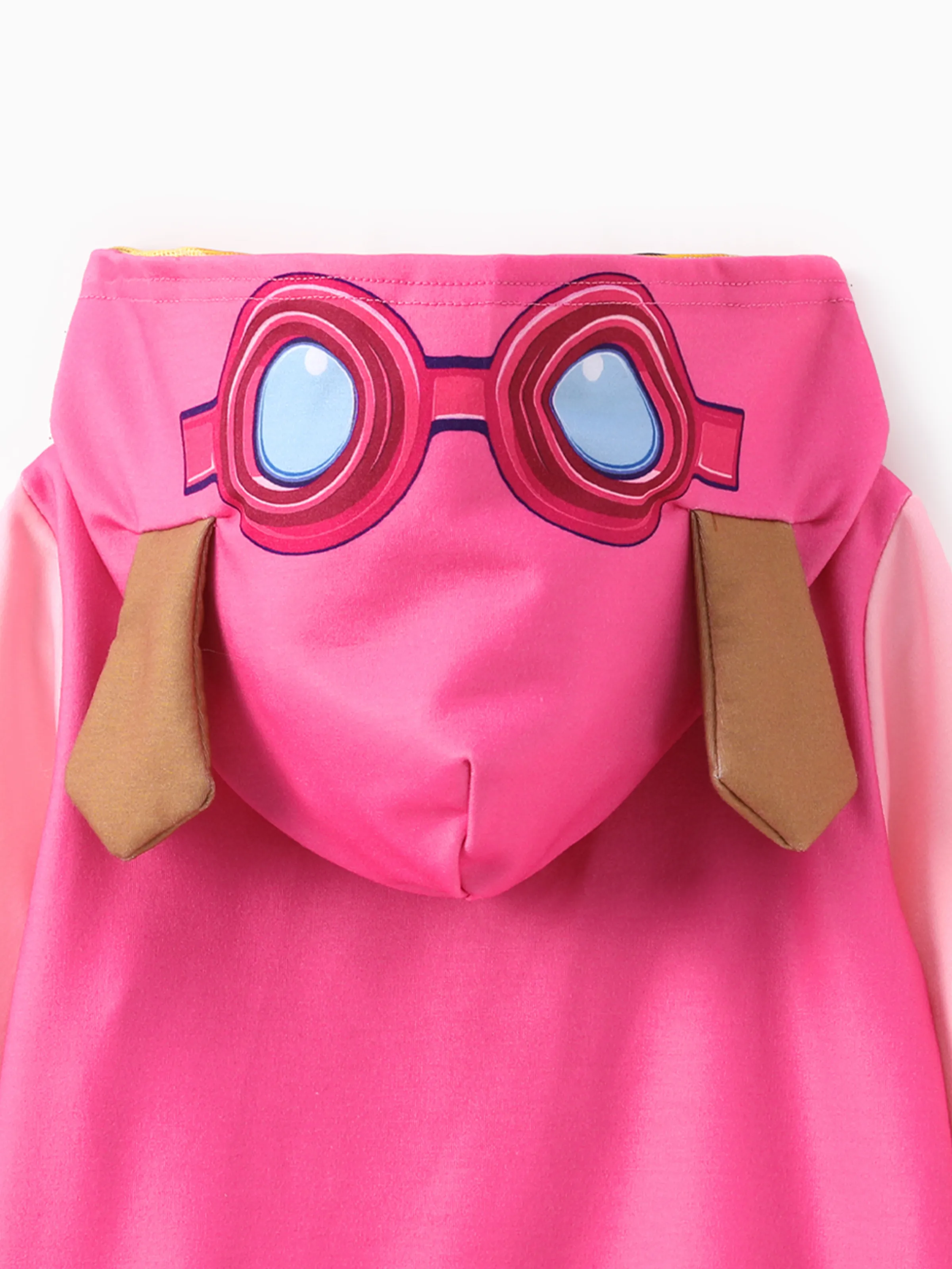 PAW Patrol Toddler Girl 1pc Skye Cosplay Hooded Sweatshirt Pink - Image 5