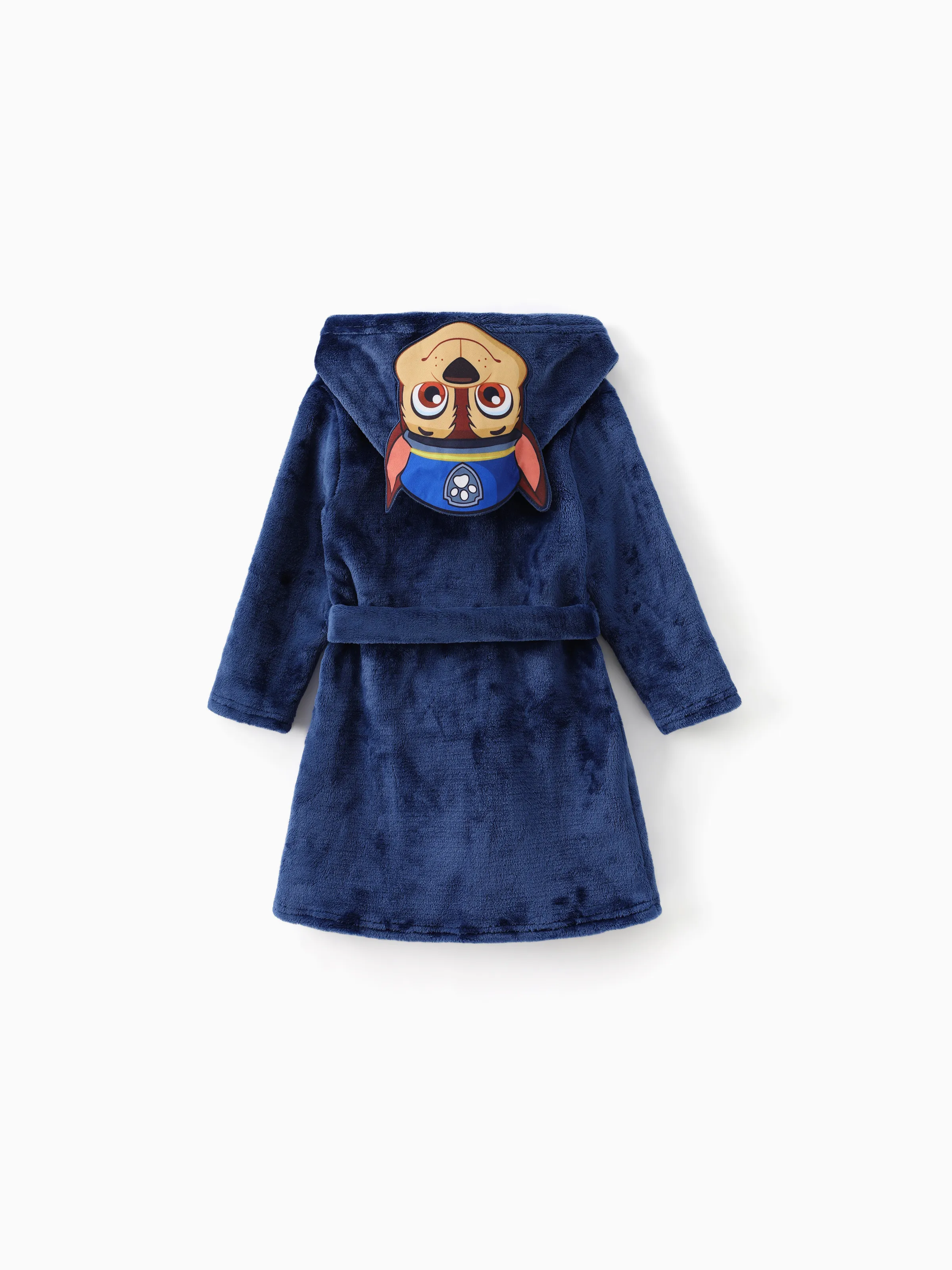 PAW Patrol Toddler Boy 1pc Chase Soft Fuzzy Hooded Coat Blue - Image 4
