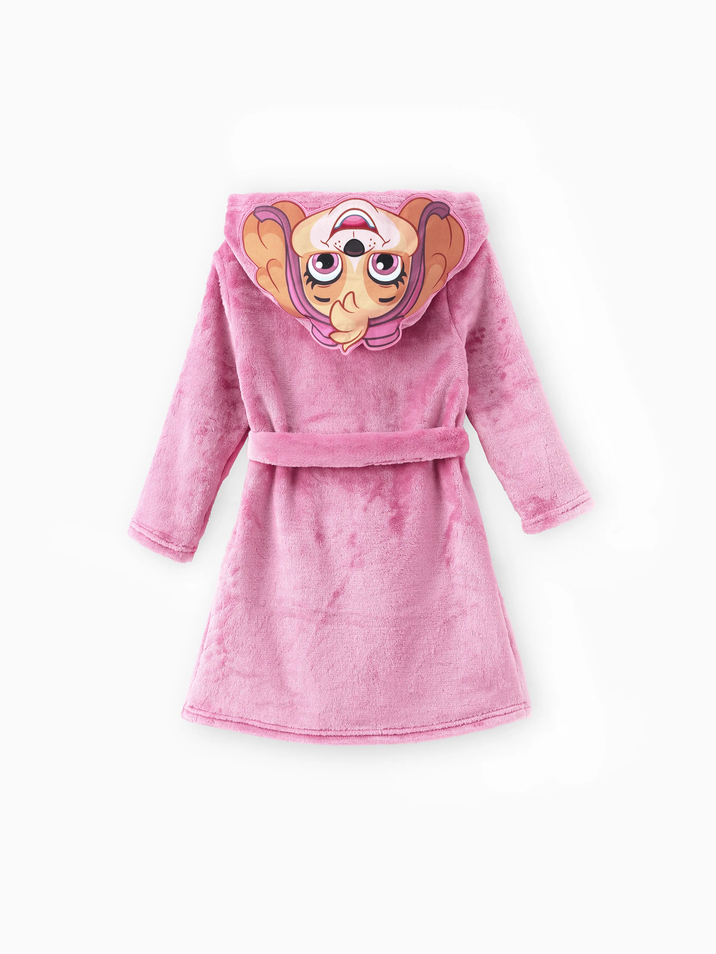 PAW Patrol Toddler Girl 1pc Skye Soft Fuzzy Hooded Coat Pink - Image 4