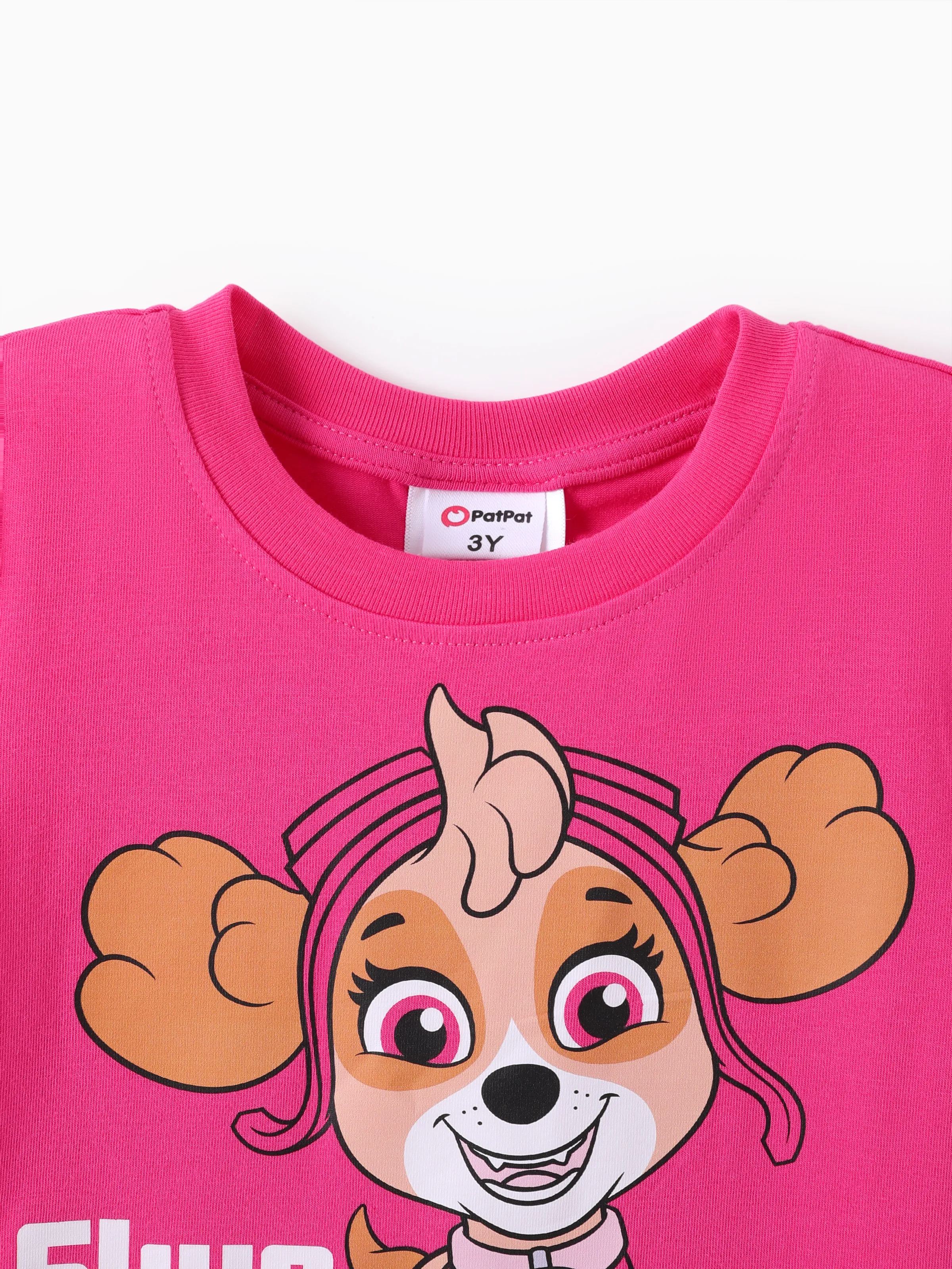 PAW Patrol Toddler Girl Skye 94% Cotton Short-sleeve Tee Roseo - Image 4