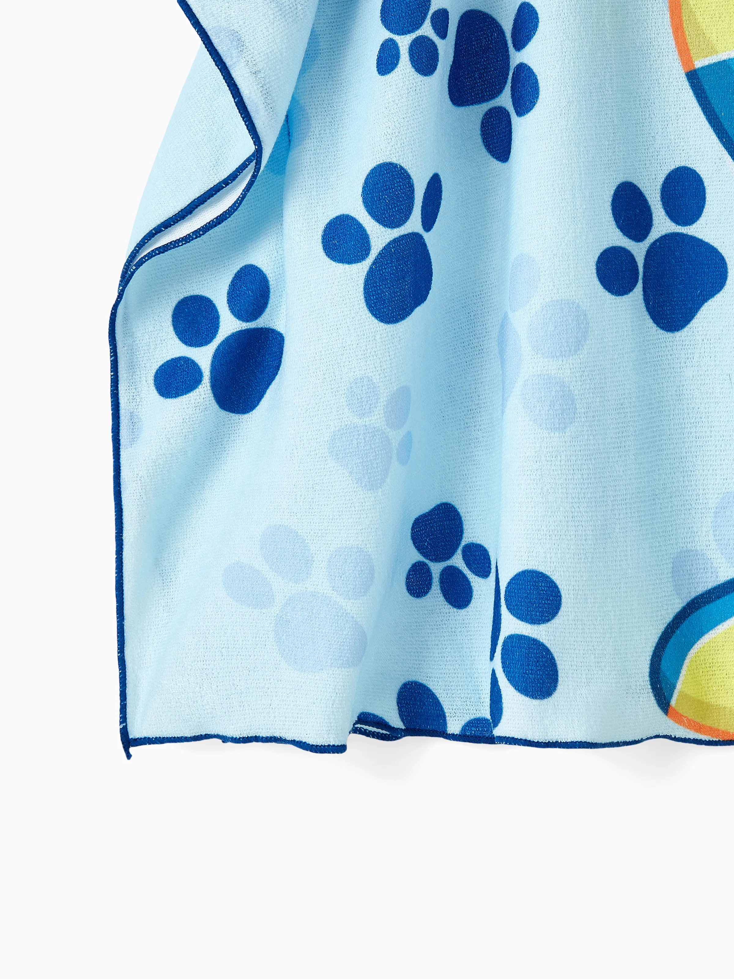 PAW Patrol Toddler Boy Chase Hooded Swimming Towel Blue - Image 7