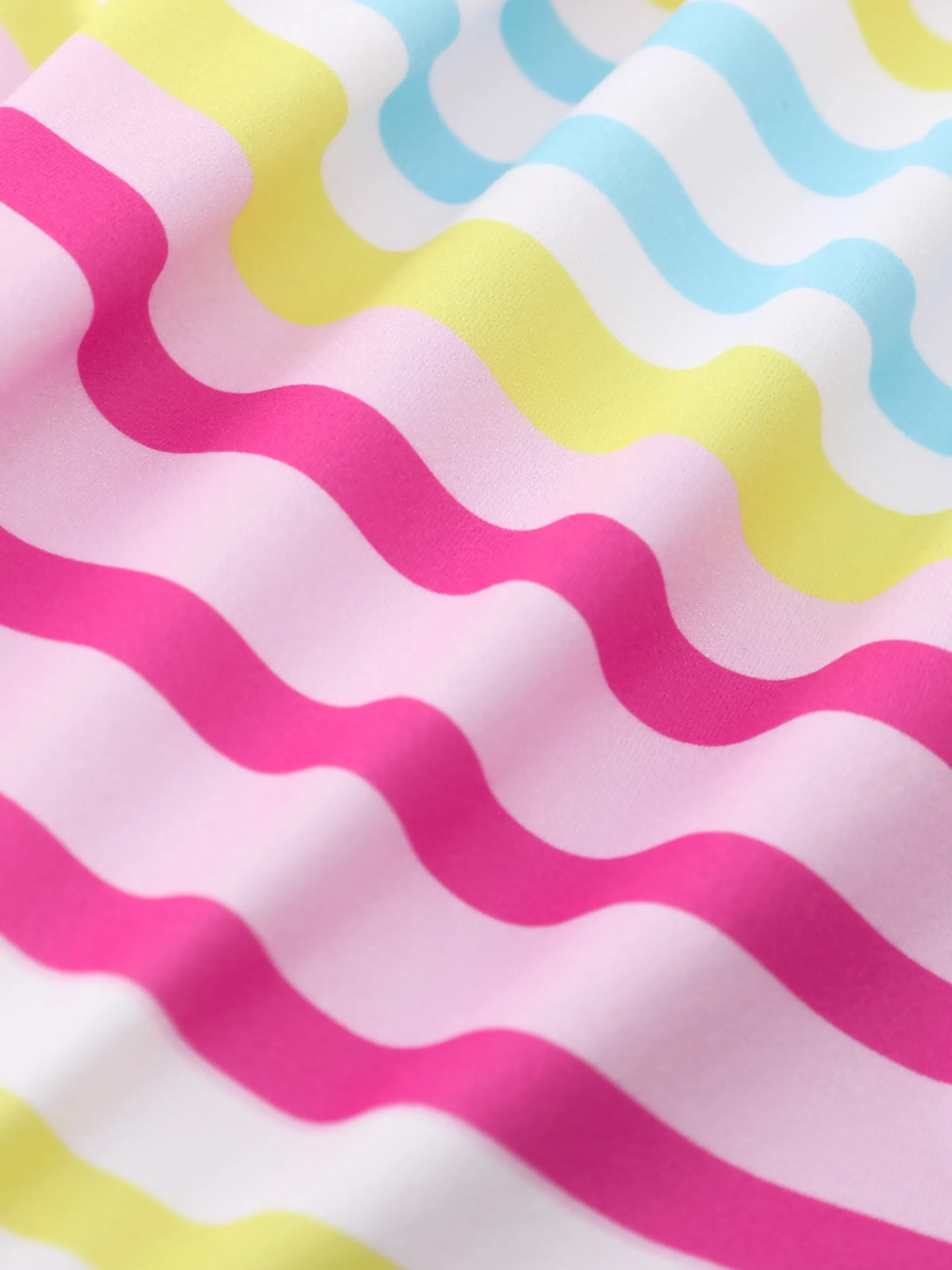 Paw Patrol Toddler Girl Skye&Everest Rainbow Striped Print Ruffle Dress Multi-color - Image 7