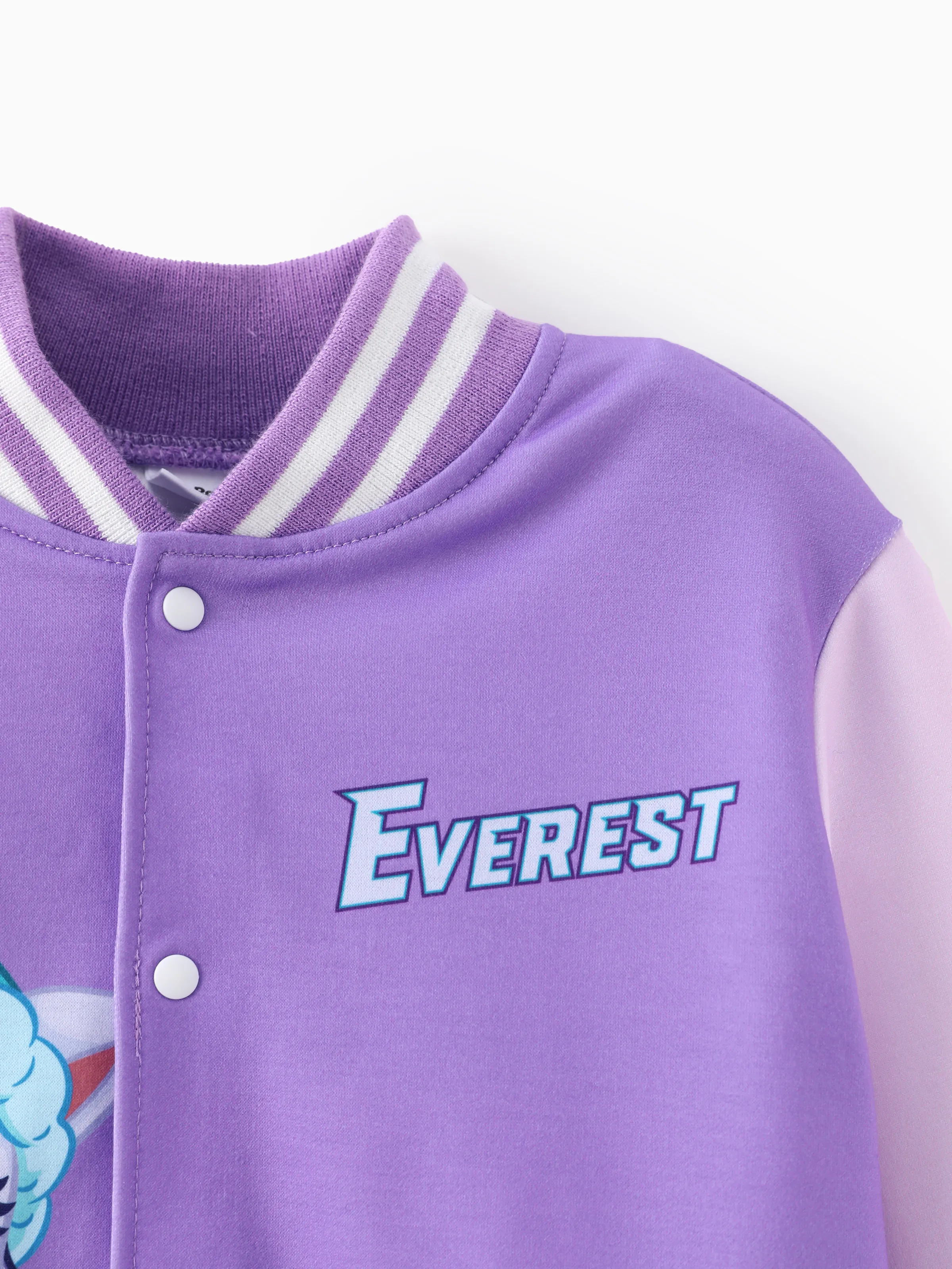 Paw Patrol Toddler Girls/Boys Character Print Bomber Jacket Purple - Image 5