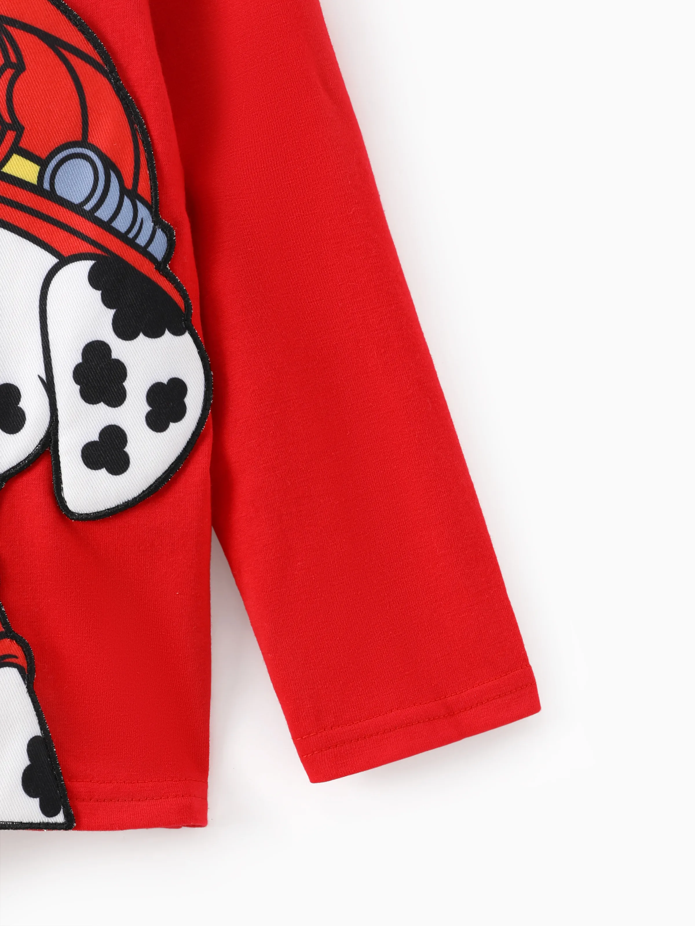 PAW Patrol Toddler Boy Marshall 3D Embroidery Print Sweatshirt Orange red - Image 4