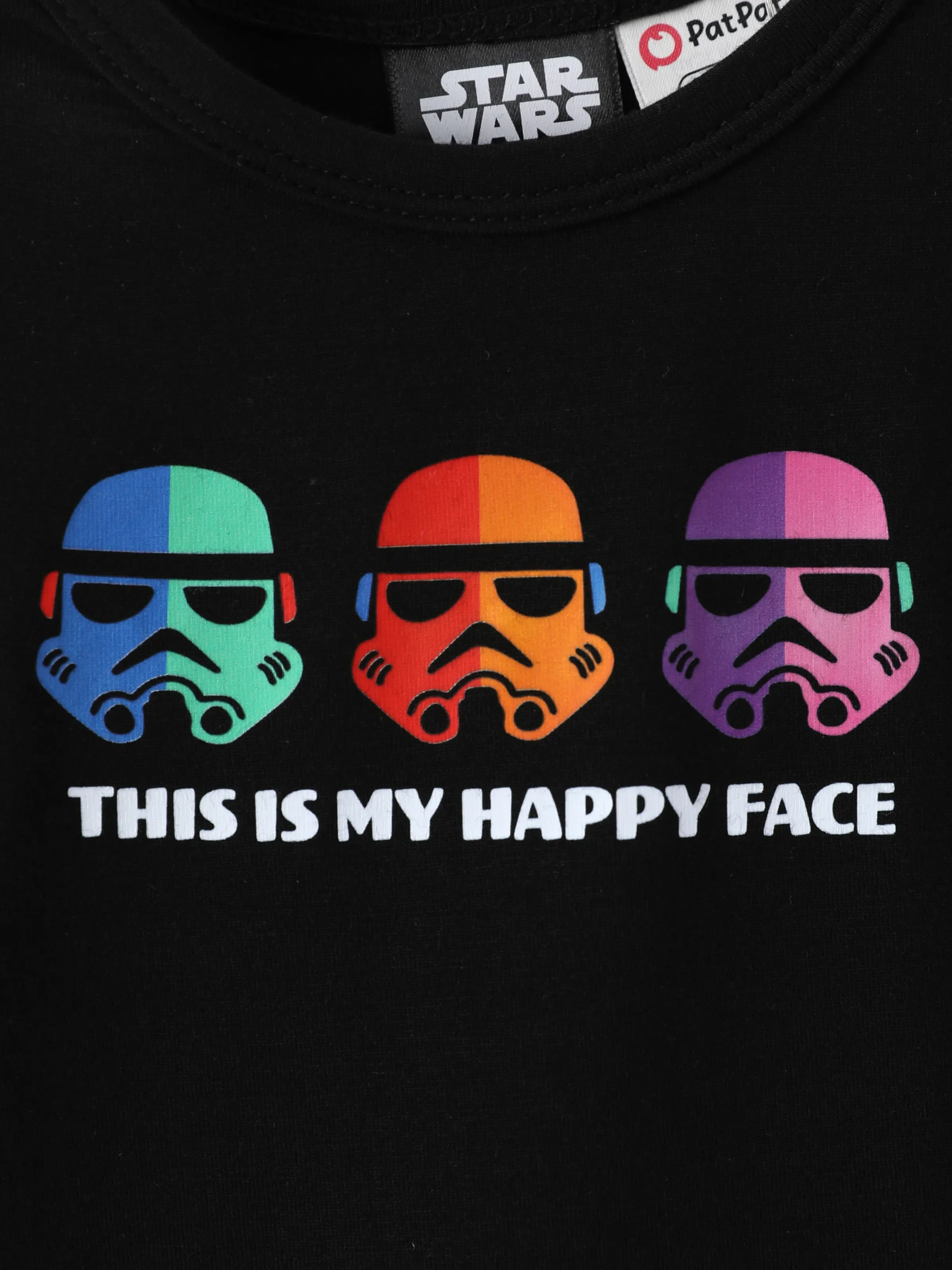 Star Wars Baby Boy 3pcs Childlike Round Neckline Longsleeves Rompers Multi-color - Image 11