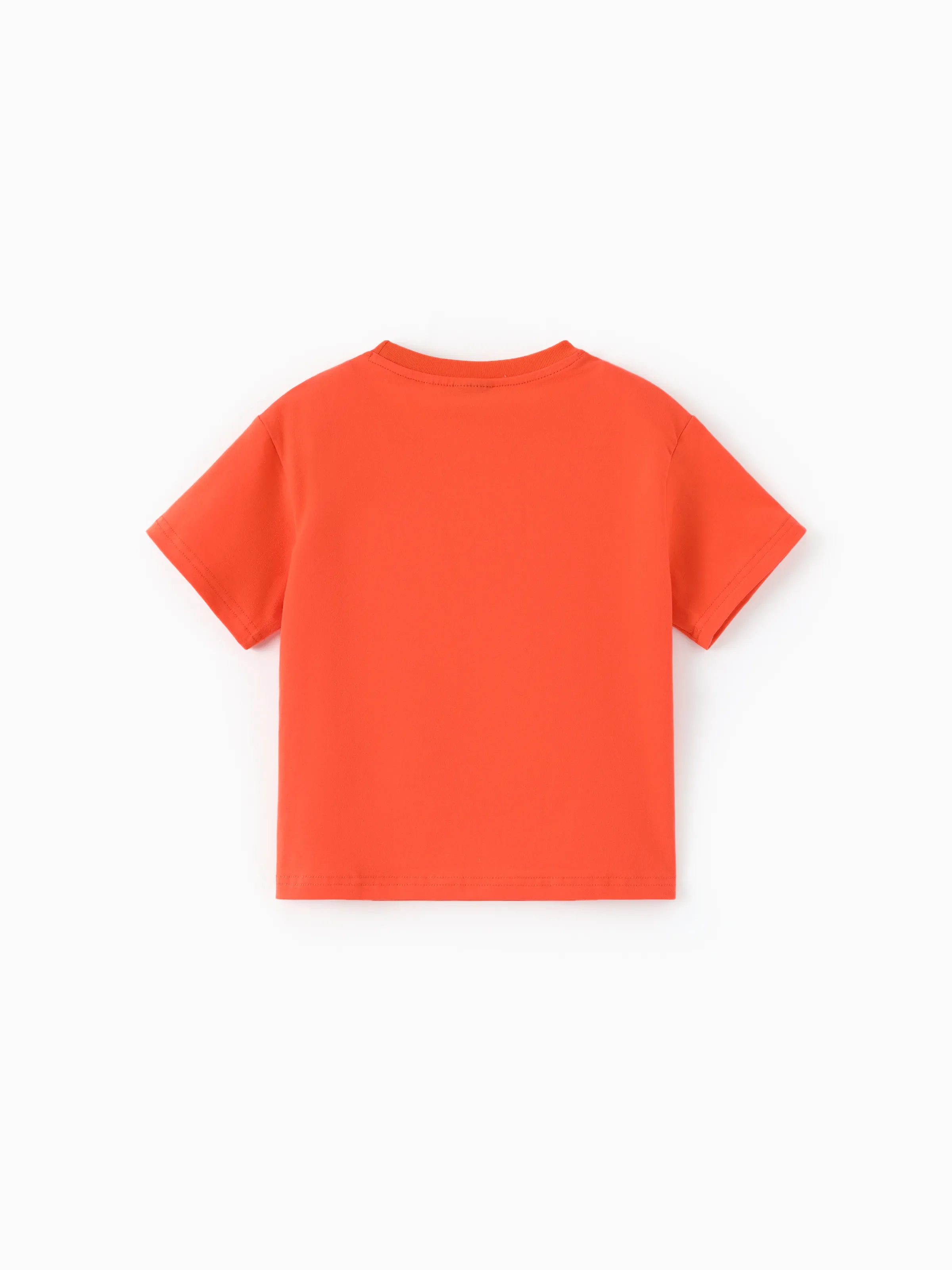 Star Wars Daddy & Me Matching Family Mandalorian & Grogu Cotton Tee Orange red - Image 3
