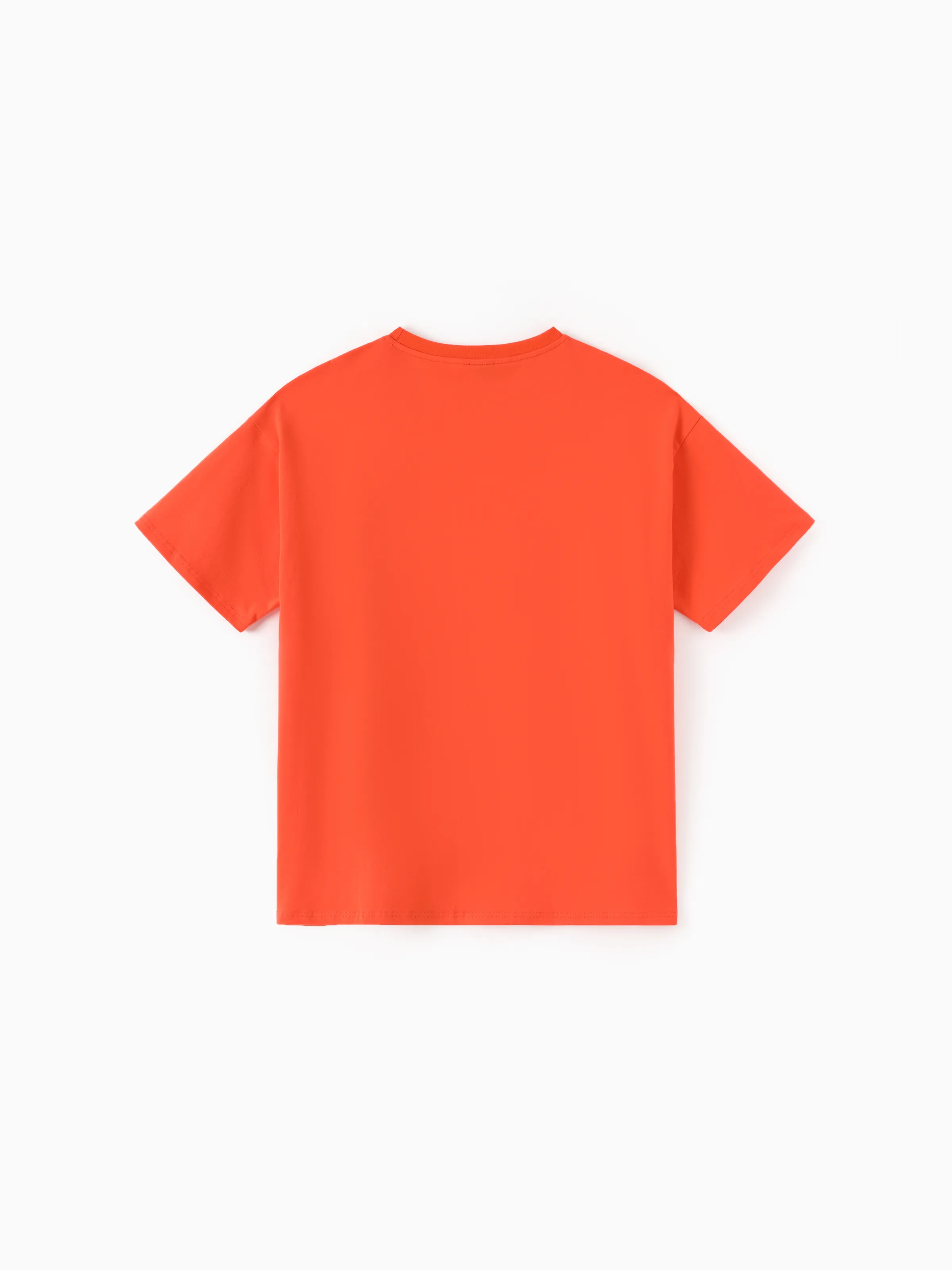 Star Wars Daddy & Me Matching Family Mandalorian & Grogu Cotton Tee Orange red - Image 8